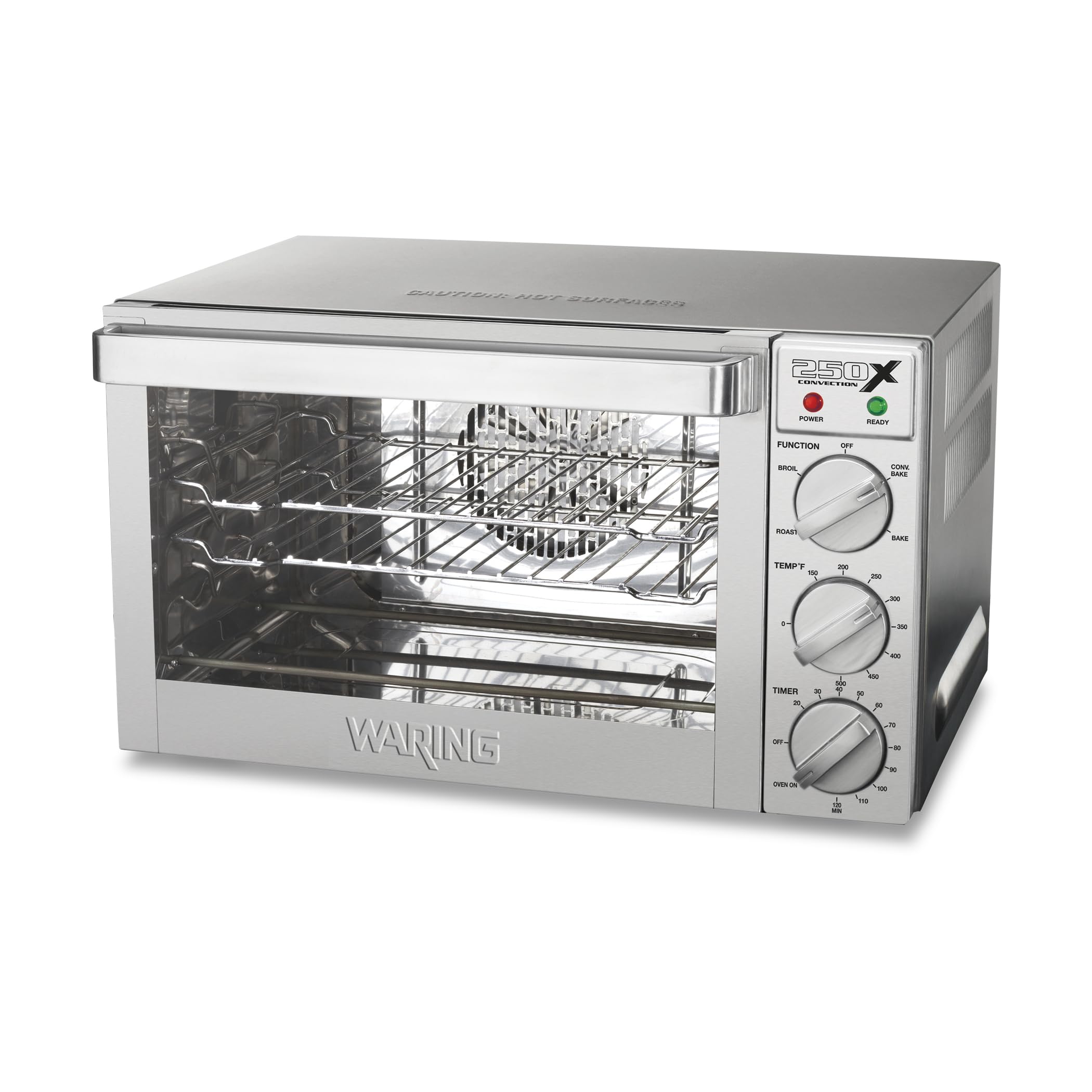 Waring Commerical Convection Oven, Quarter-Size Pan Capacity, 4 Cooking Functions, for Commercial Kitchens & Restaurants, NSF Ce