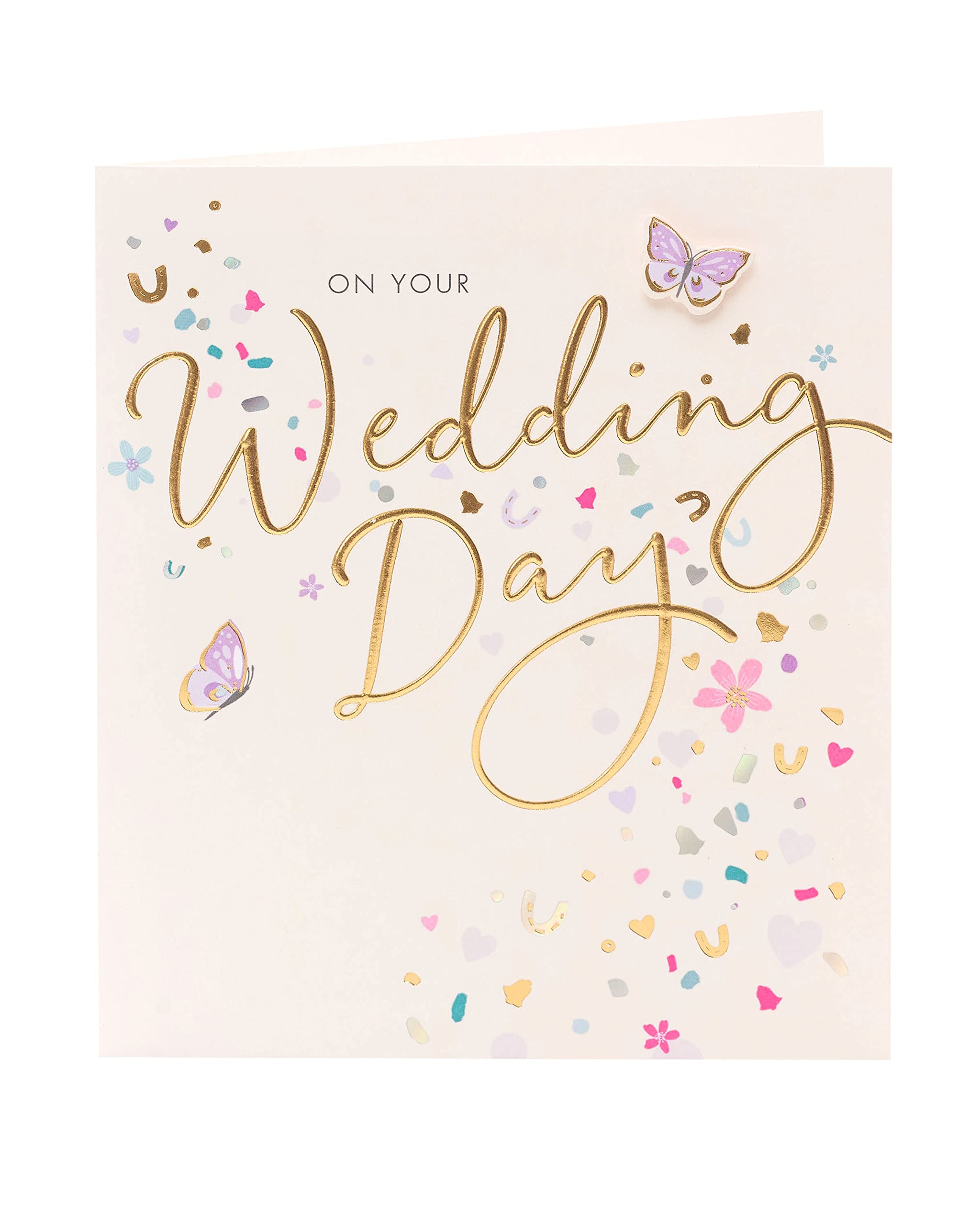 UK greetings card Day celebration card - contemporary Day card for Friends Day card for couple  Multi
