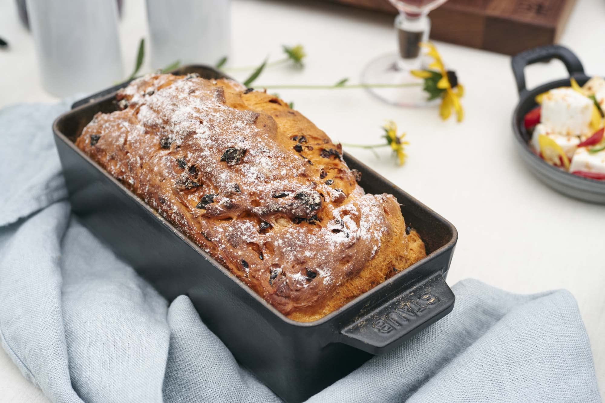 Staub Cast Iron 12.75-Inch X 5.25-Inch Loaf Pan - Matte Black, Made In France