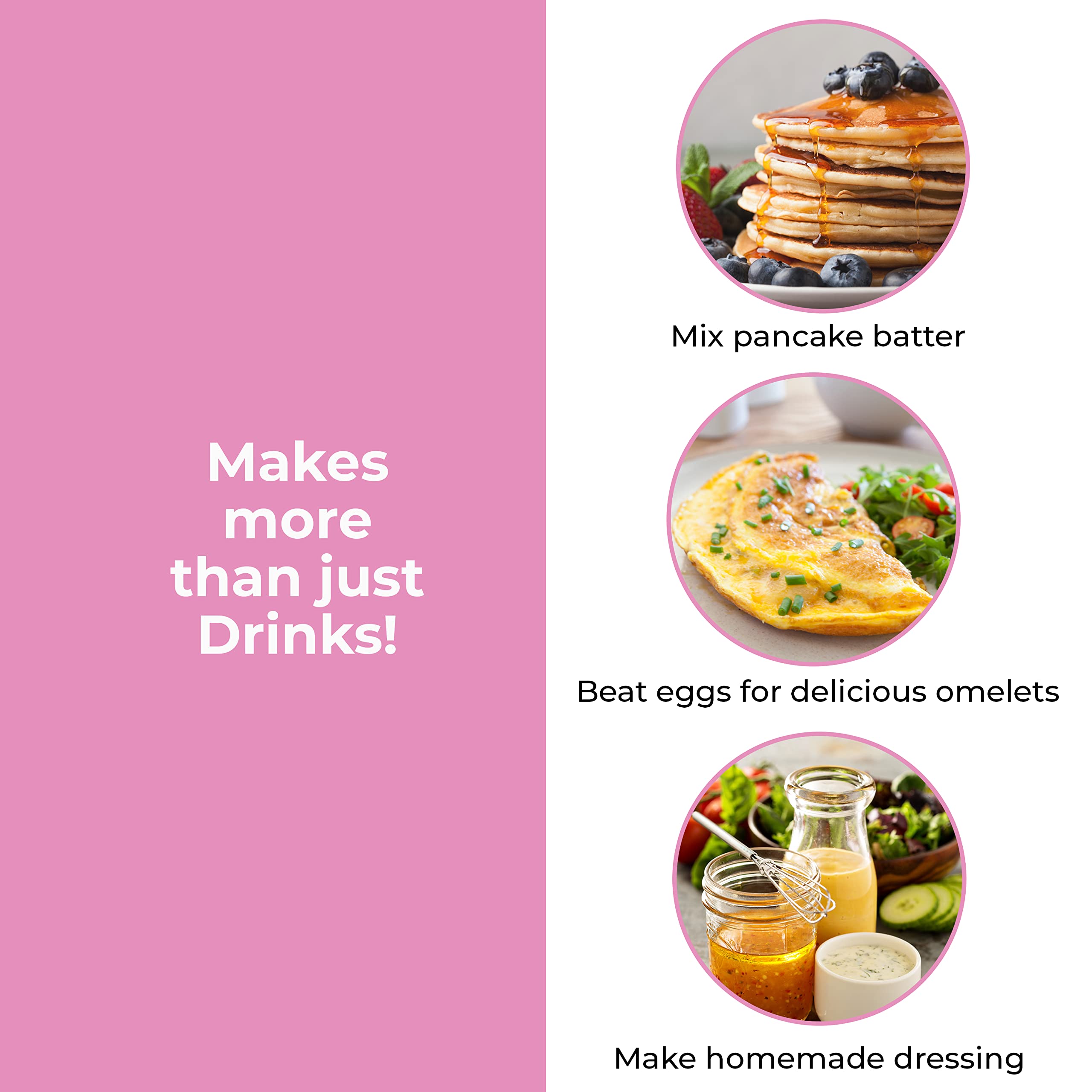 Nostalgia Two-Speed Electric Milkshake Maker And Drink Mixer, Includes 16-Ounce Stainless Steel Mixing Cup And Rod, Cream