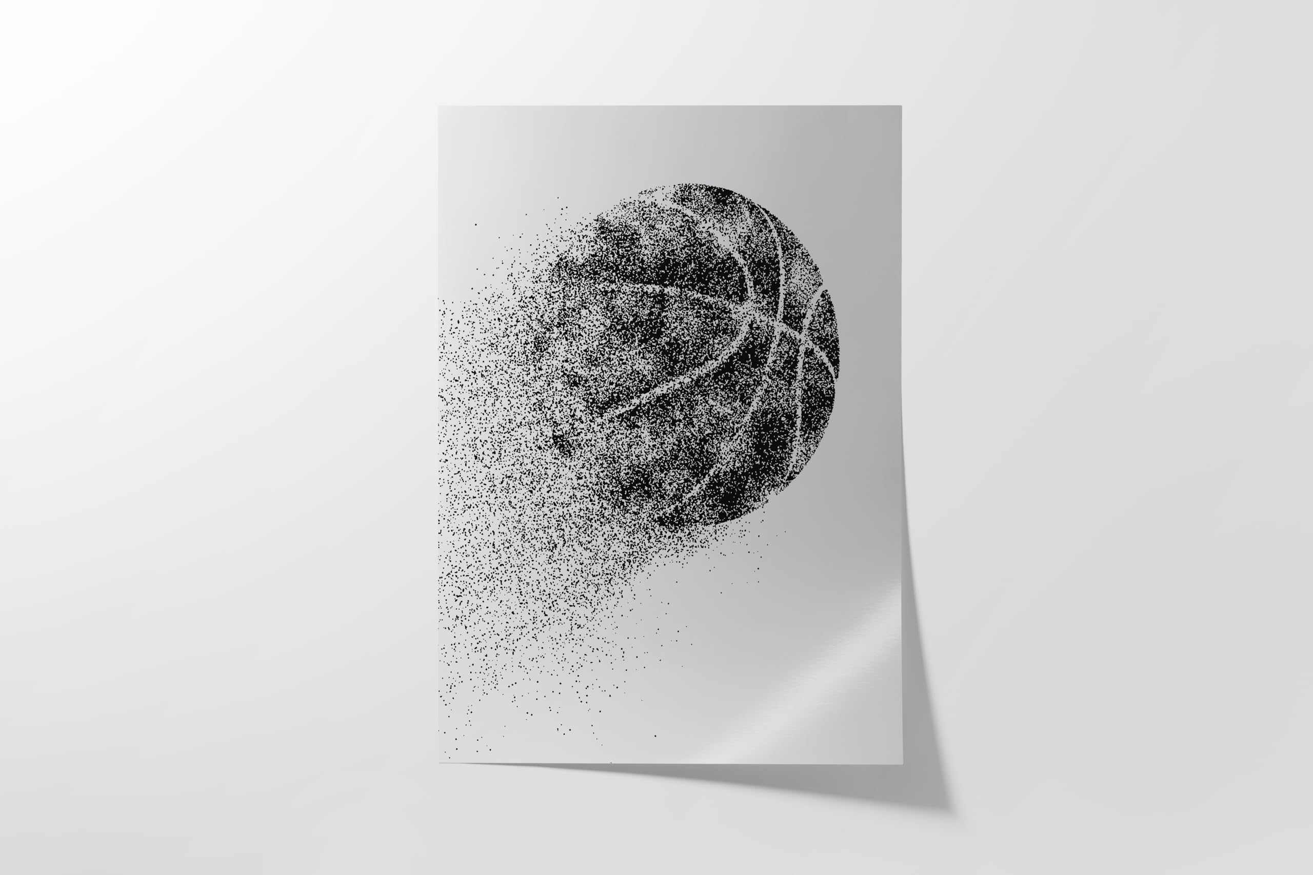 Basketball Wall Art Prints Set of 4 (8x10) Unframed Basketball Posters Basketball Room Decor For Men Kids Teenagers Basketball Wall Decor Basketball Boys Bedroom Decor