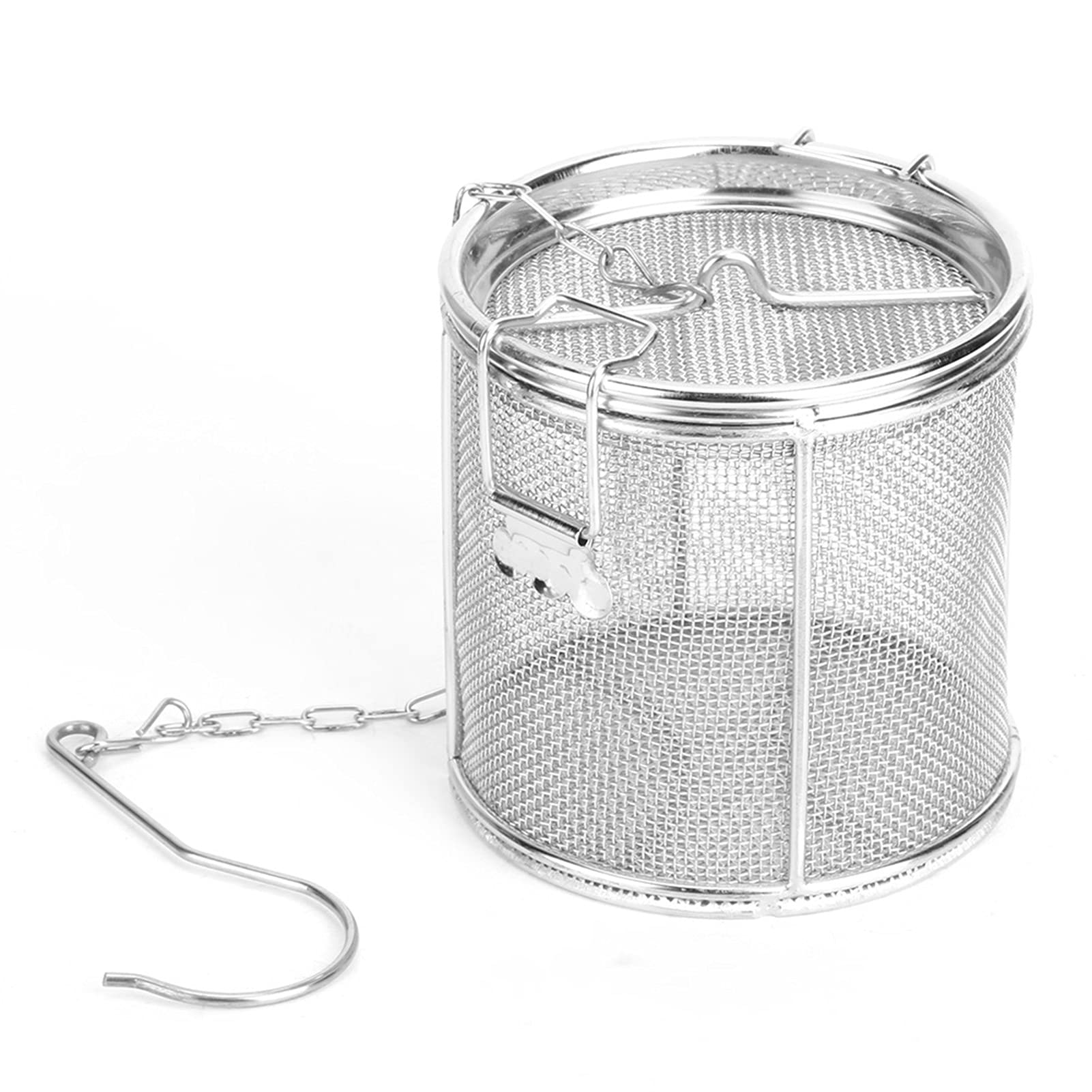 Spice Filter, Stainless Steel Wire Mesh Design Tea Strainer Soup Seasonings Seperation Basket Filter For Home Kitchen