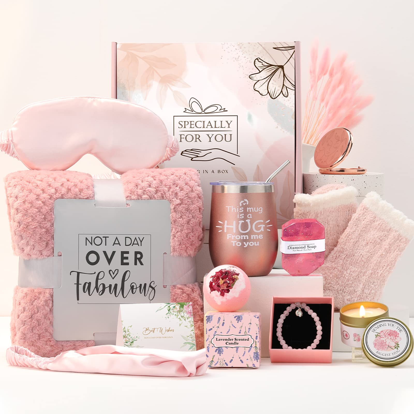 Gifts For Women,Care Package For Women, Get Well Soon Gifts For Women, Birthday Gifts For Women, Gift Basket For Women , Self Ca