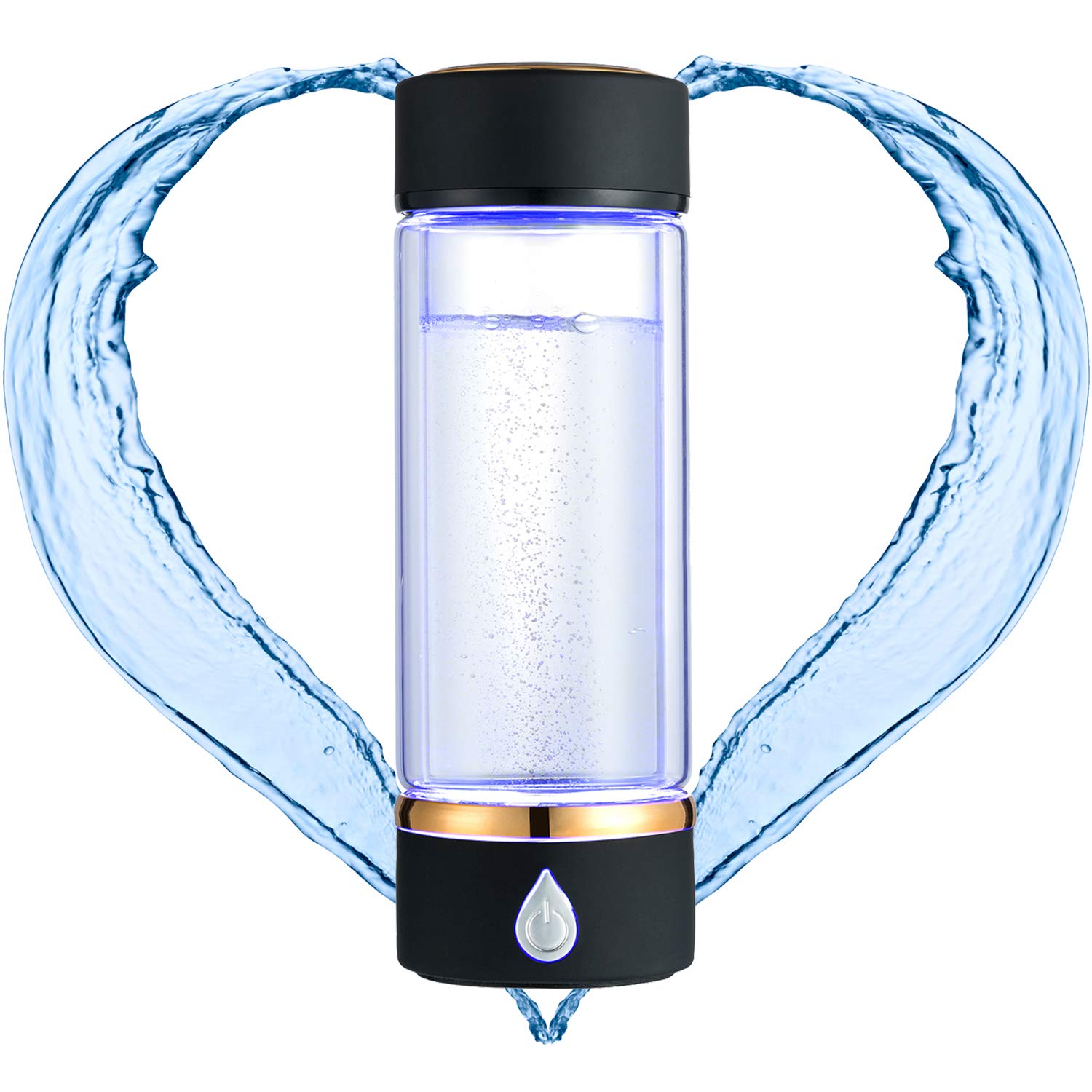 N.P Hydrogen Water Bottle Generator With Pem And Spe Technology,Up To 1800Ppb,Portable Hydrogen Water Maker,Hydrogen Water Machi