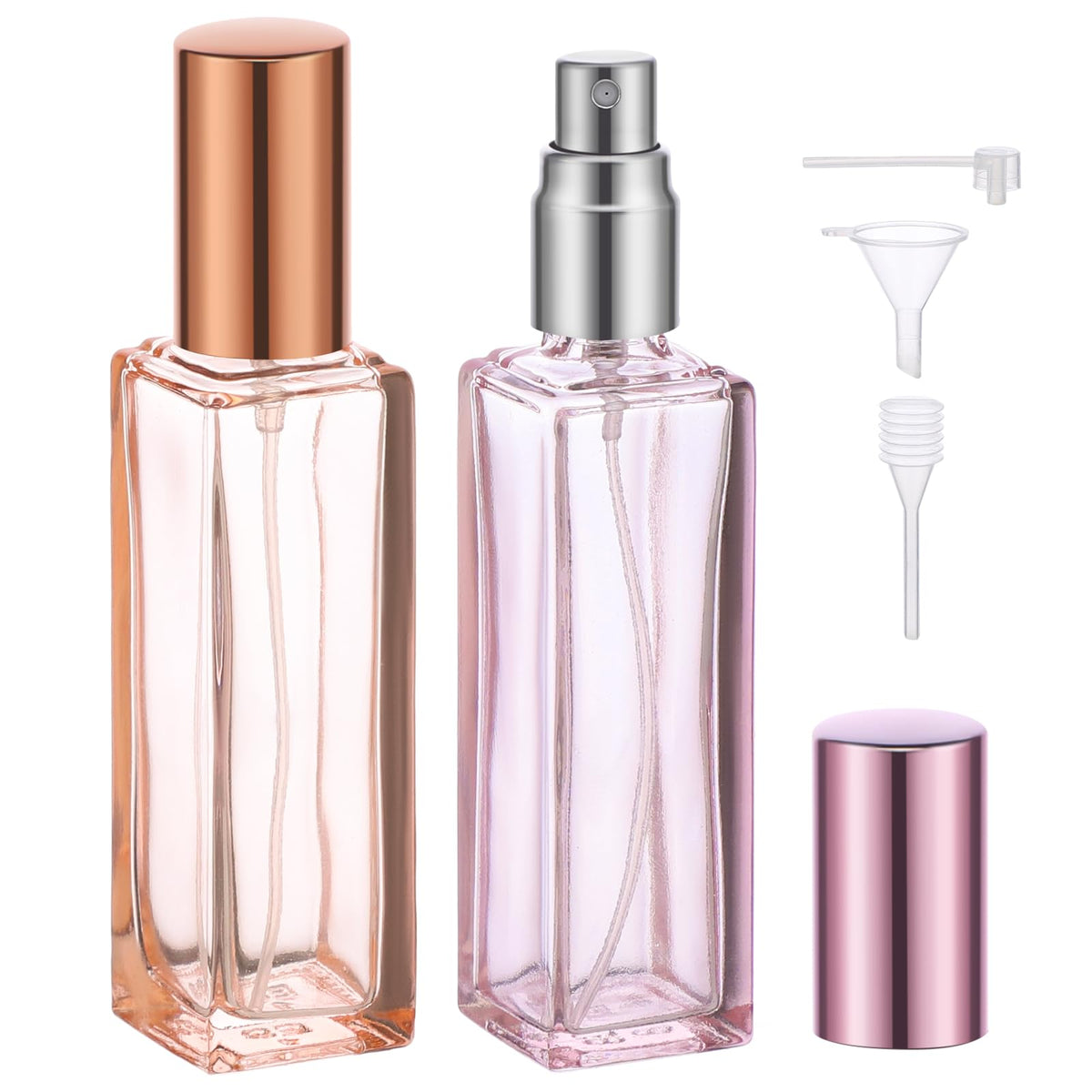 Segbeauty Perfume Travel Refillable, 20Ml Portable Mini Perfume Atomizer, 2 Pack Empty Cologne Dispenser Perfume Bottles Scent P