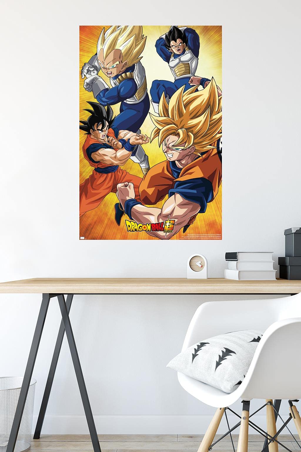 Trends International Dragon Ball Super - Orange Wall Poster, 22.375'' X 34'', Premium Unframed Version