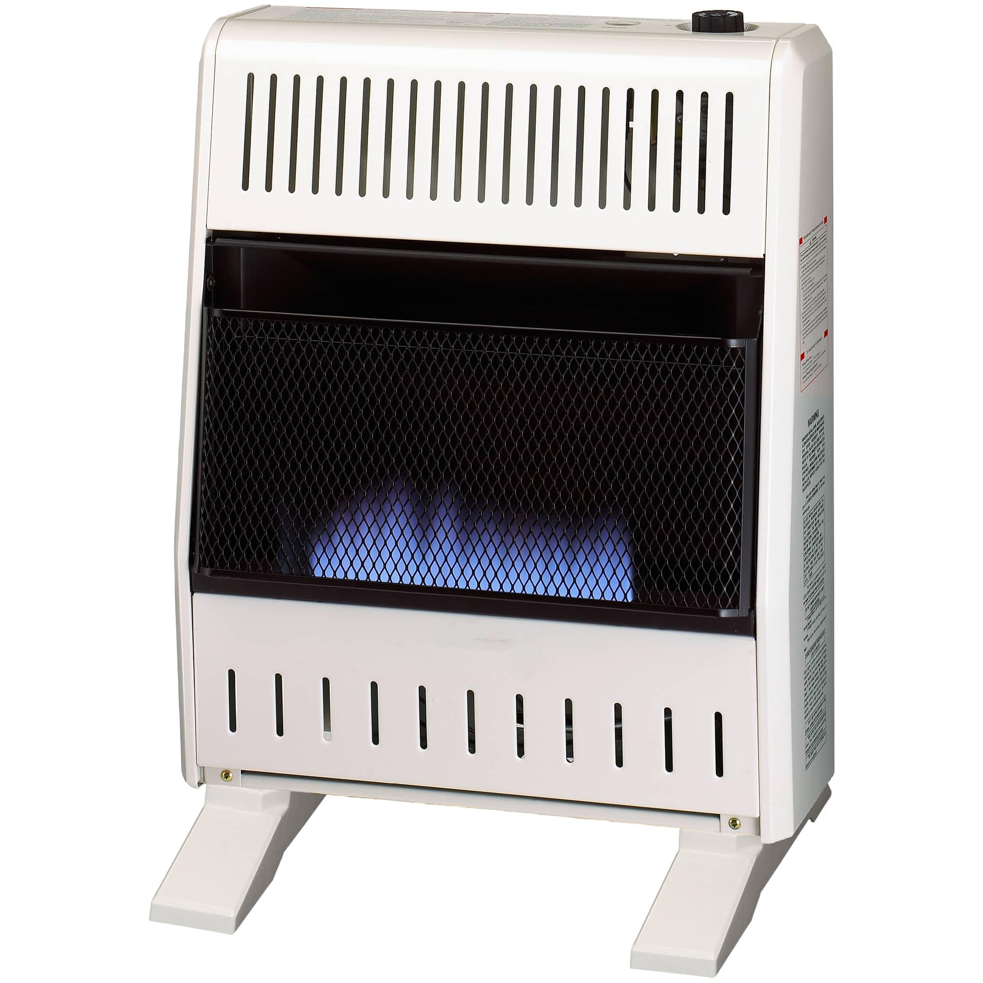 Procom Ml200Tba-B Ventless Propane Gas Blue Flame Space Heater With Thermostat Control For Home And Office Use, 20000 Btu, Heats