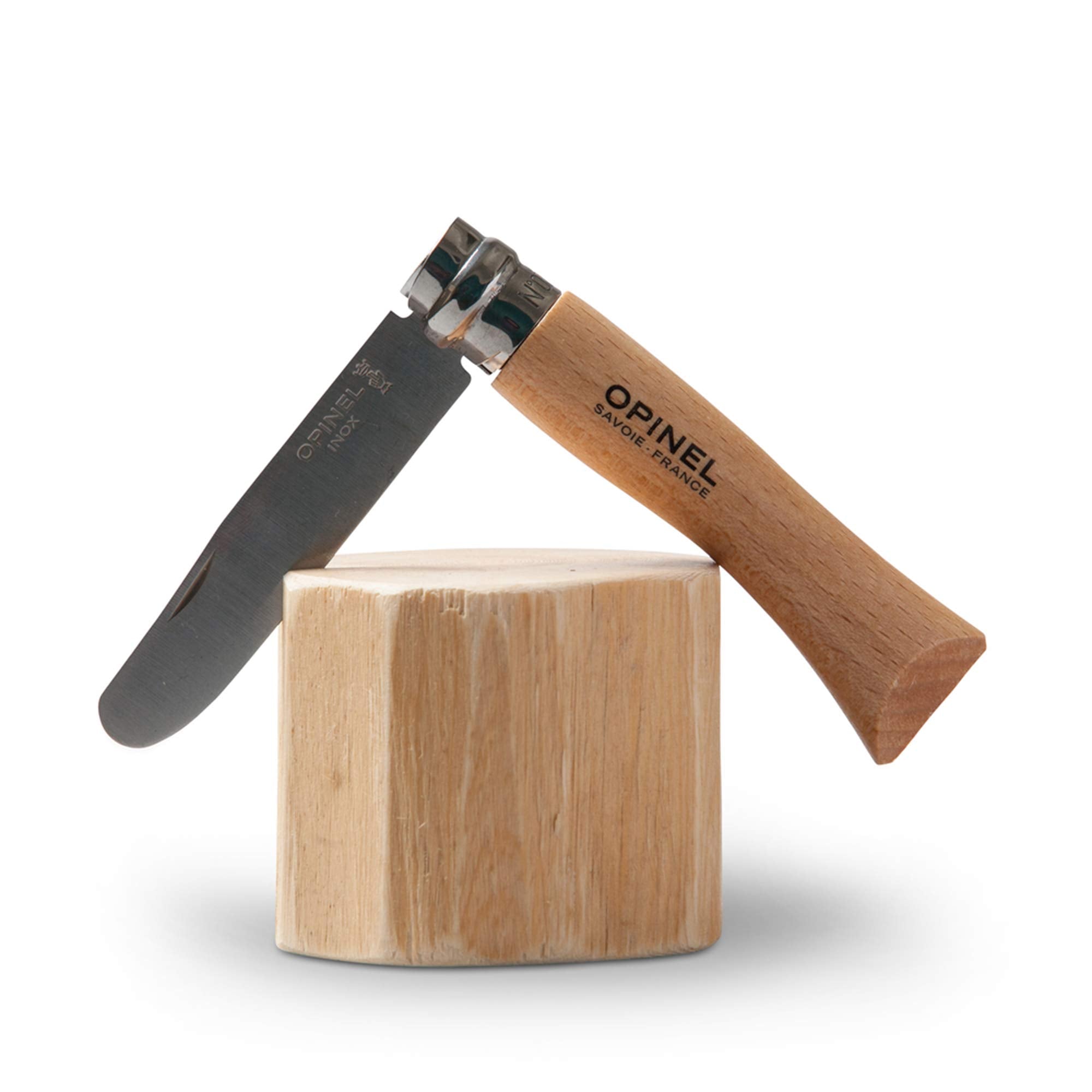Opinel No 7 Round End Safety Red