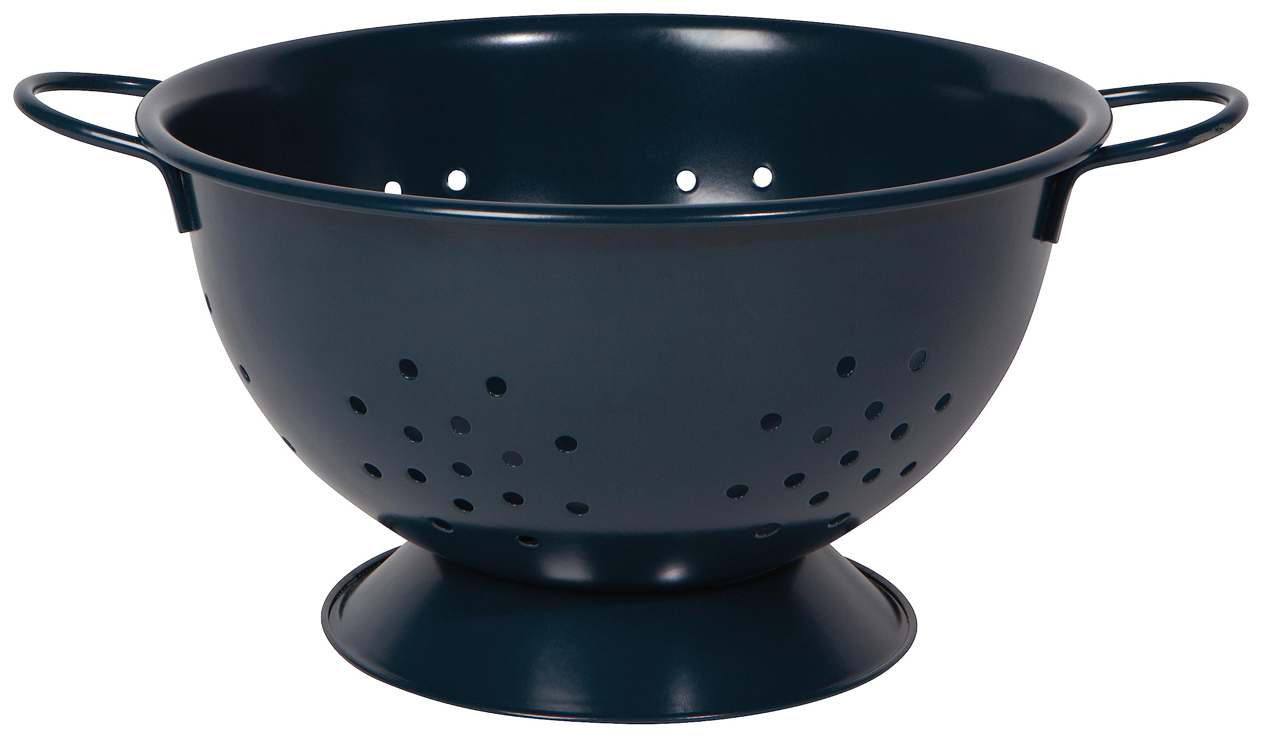 Now Designs Large Colander, 2.69 Quart, Matte Ink