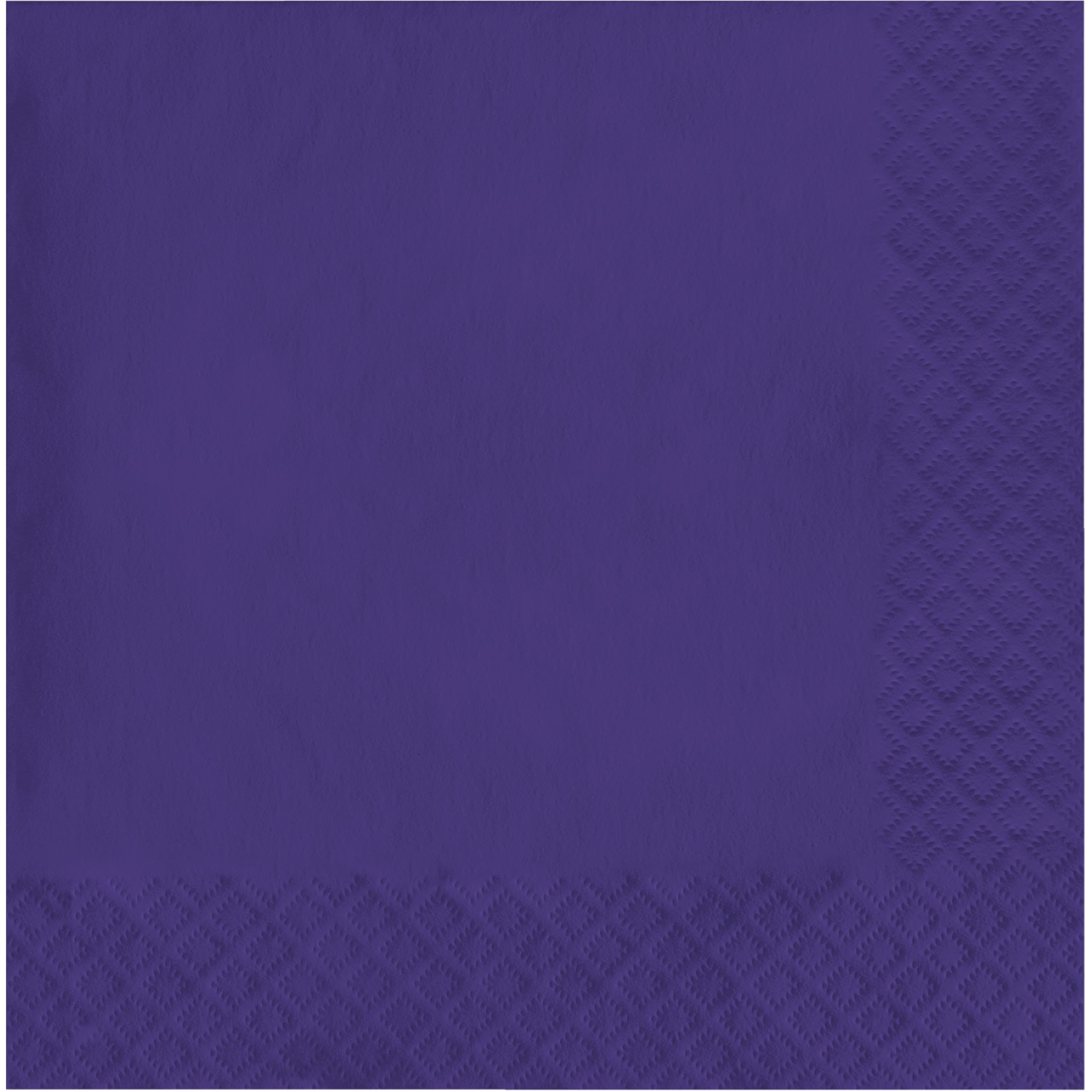 Creative Converting Lunch Napkins  One Size  Purple