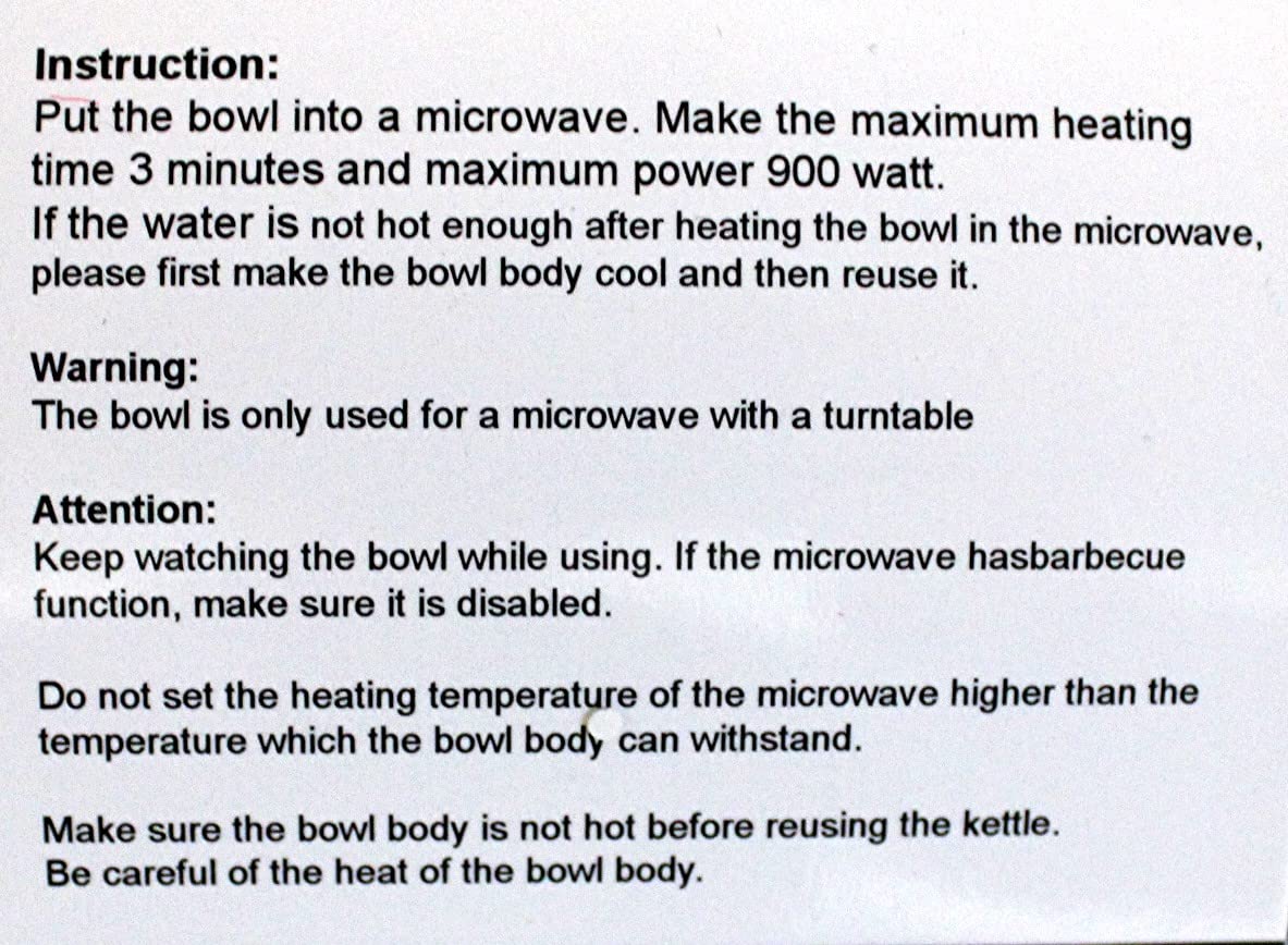 Dependable Industries Inc. Essentials Microwave Soup And Stew Maker Microwave Bowl With Spout And Splash Cover Cook Meals In Min