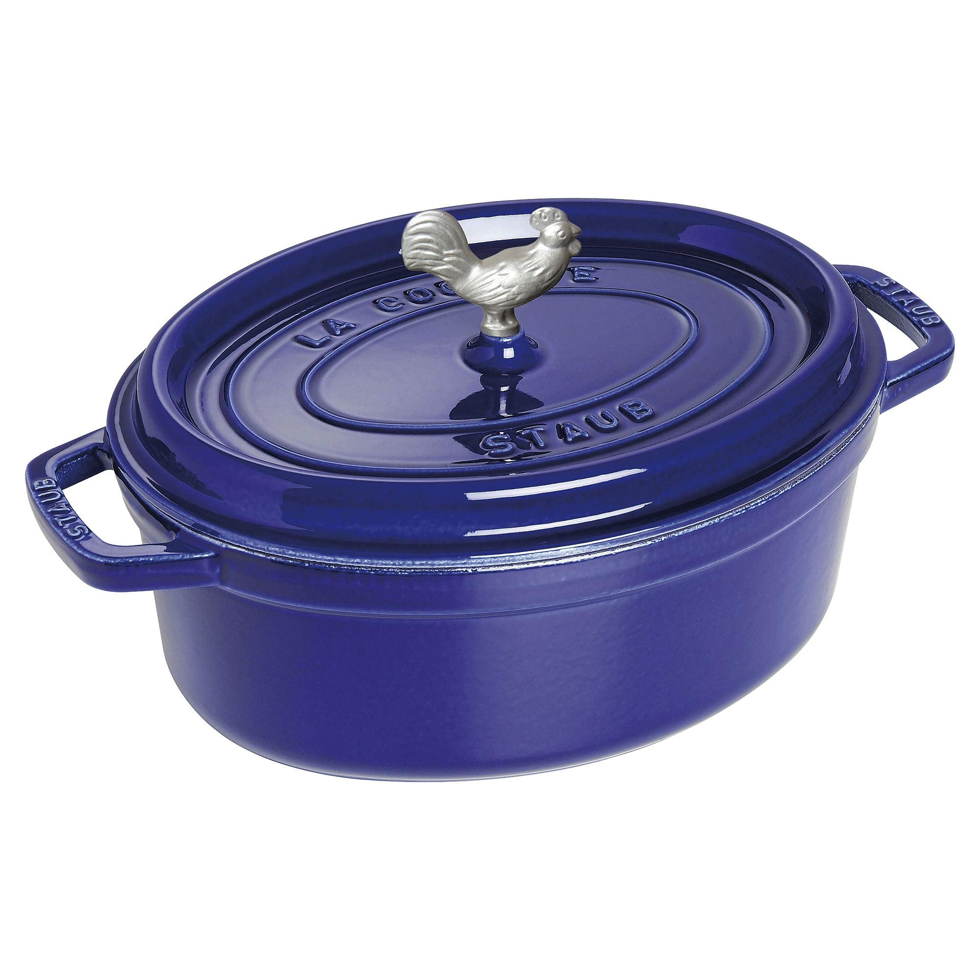 Coq Au Vin 5.75 Qt. Cocotte In Dark Blue