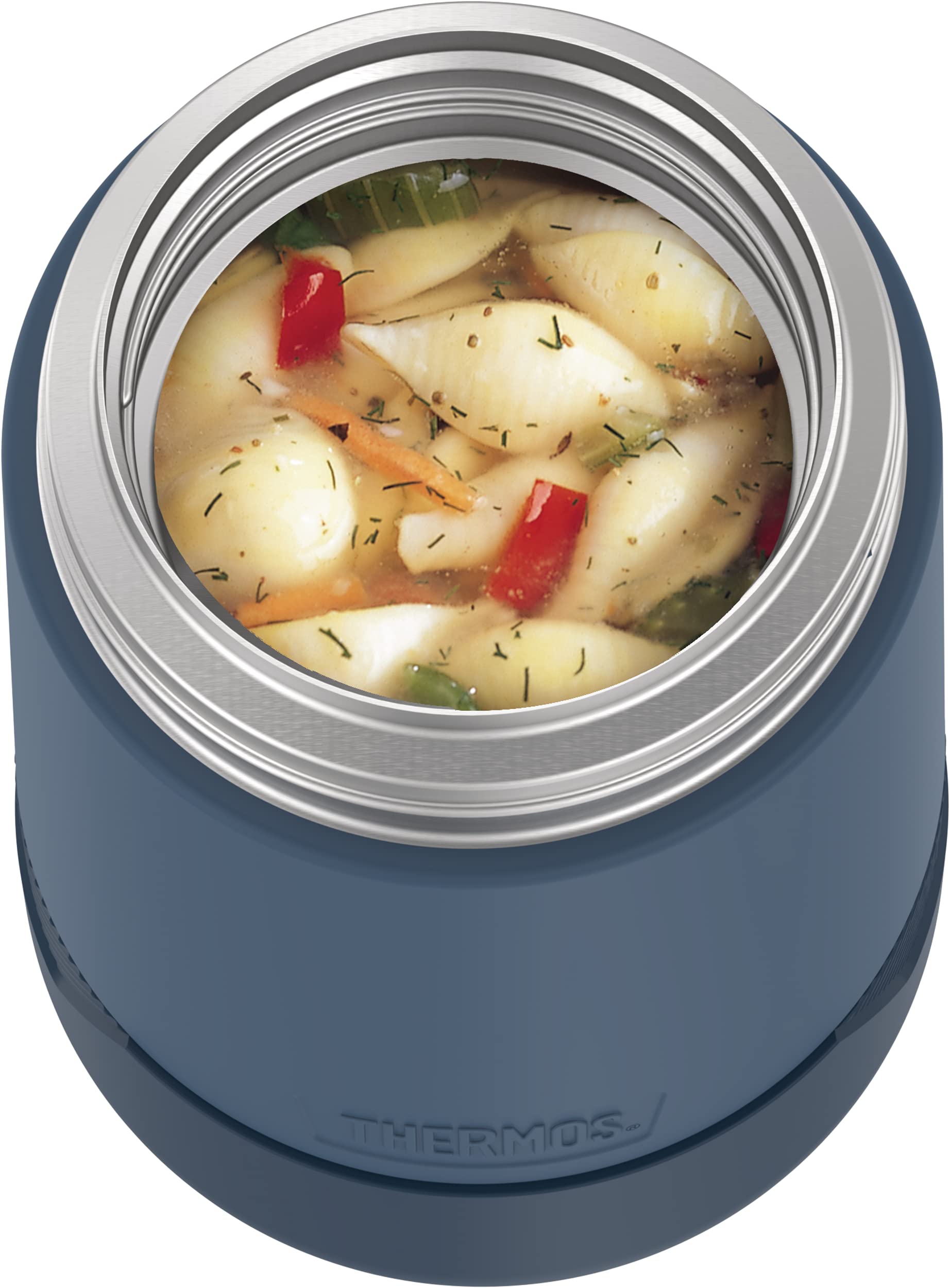Alta Series By Thermos Stainless Steel Food Jar, 18 Ounce, Slate