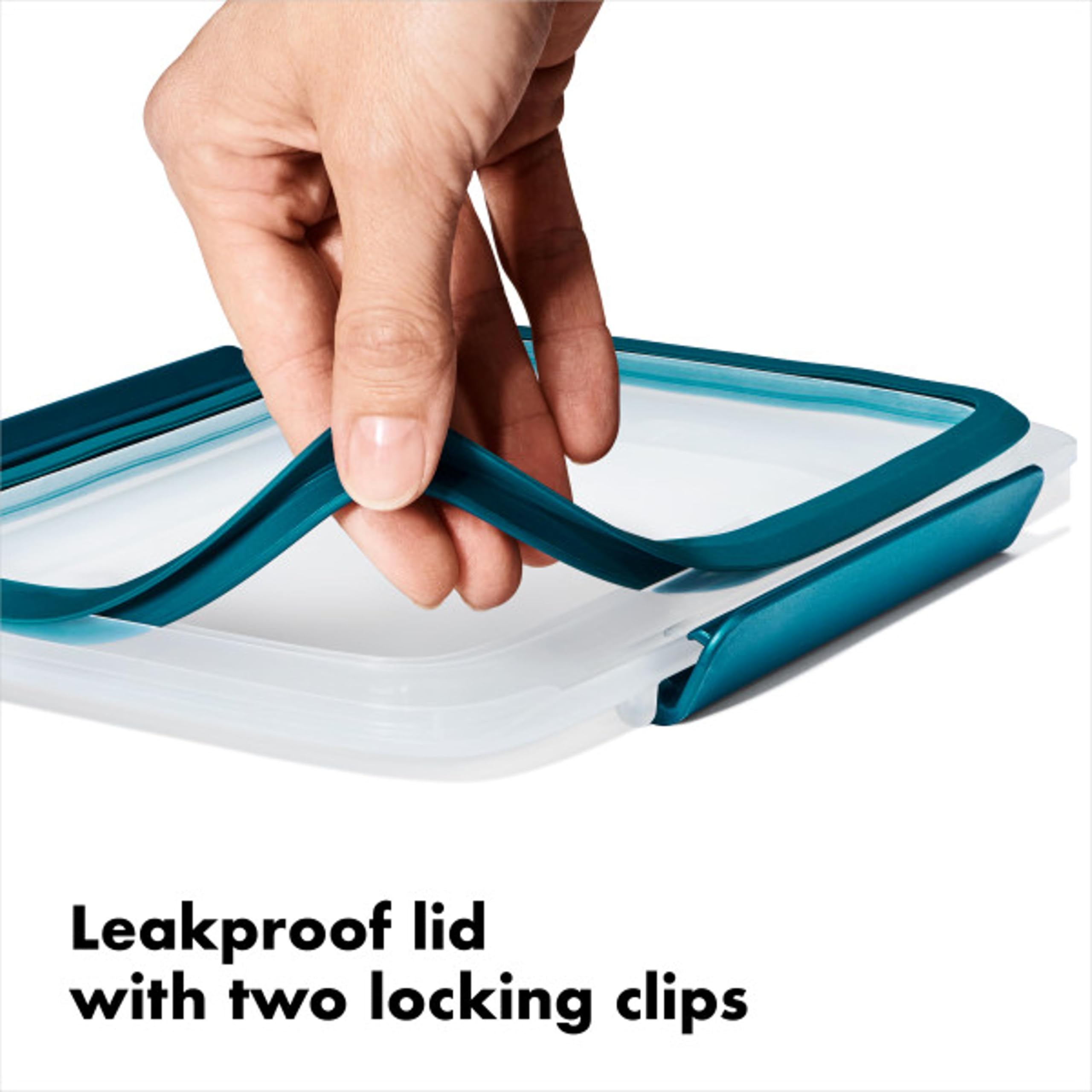 Oxo Good Grips Prep & Go 6.3 Cups Salad Container | Leakproof Food Storage | Ideal For Separating Proteins And Greens | Bpa Free