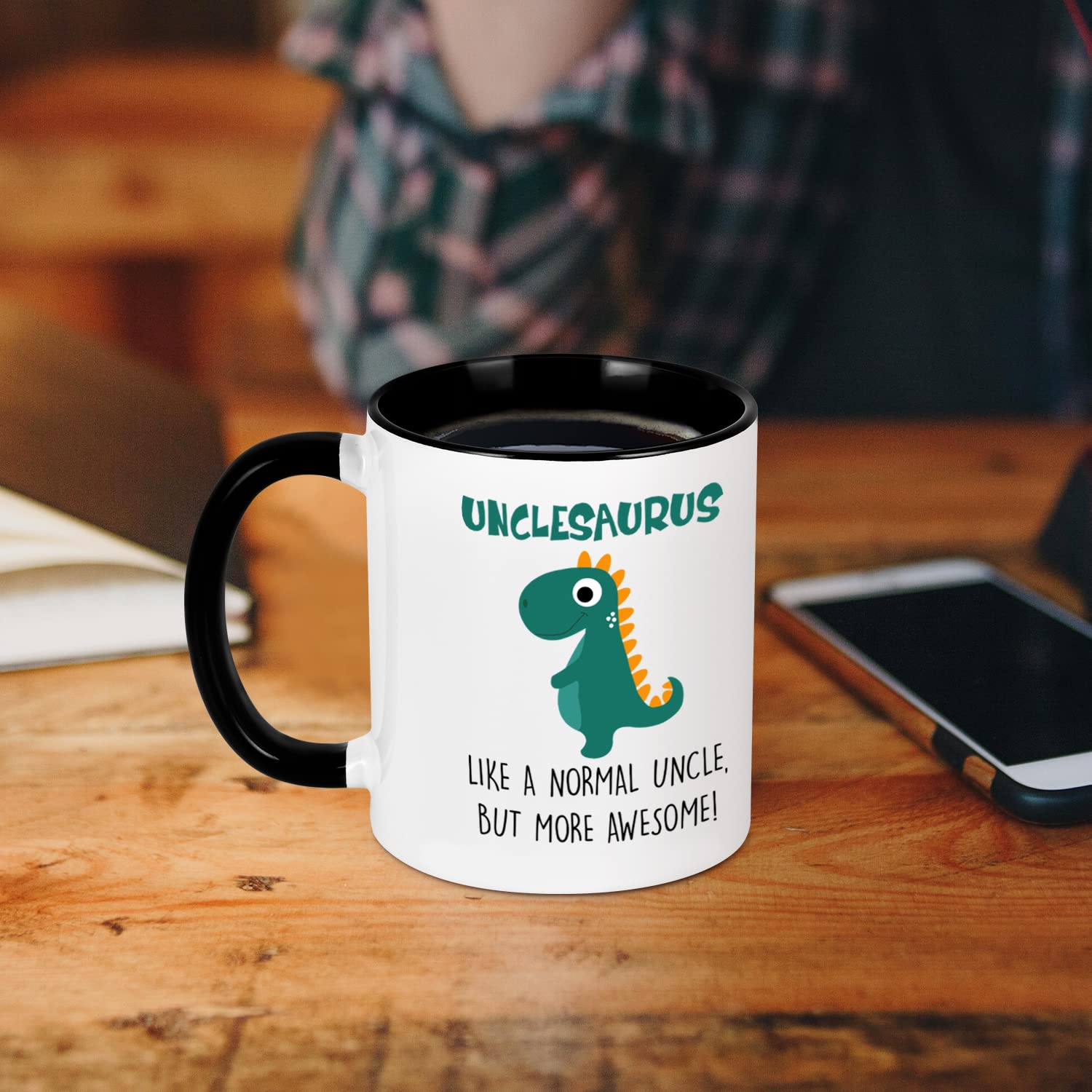 Joymaking Uncle Gifts From Niece Nephew, Coffee Mug Gifts For Nncle Birthday Gift Christmas Thanksgiving Fathers Day Best Nncle