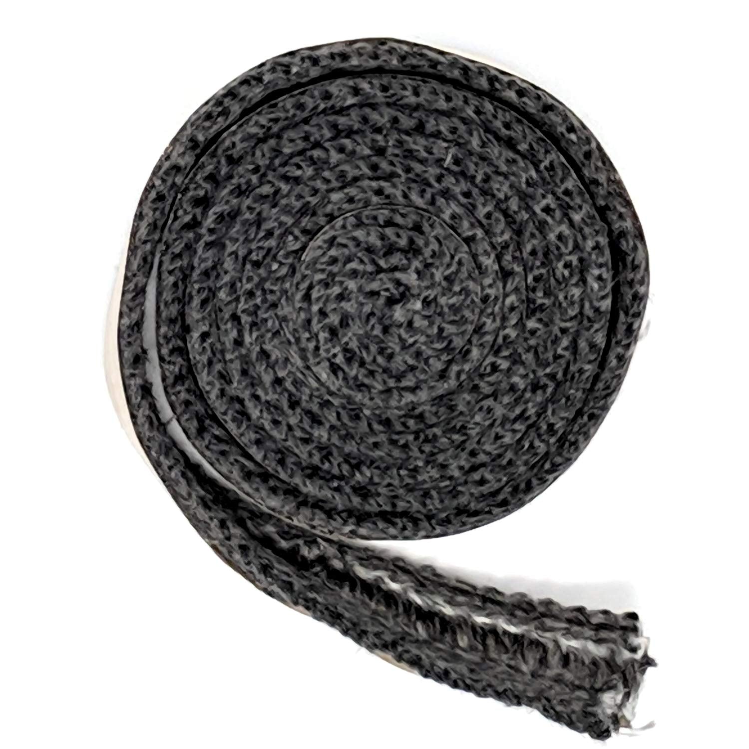 Midwest Hearth Wood Stove Replacement Gasket for Woodburning Stoves - Graphite Impregnated Fiberglass Gaskets (11/16 x 3/16 x 54