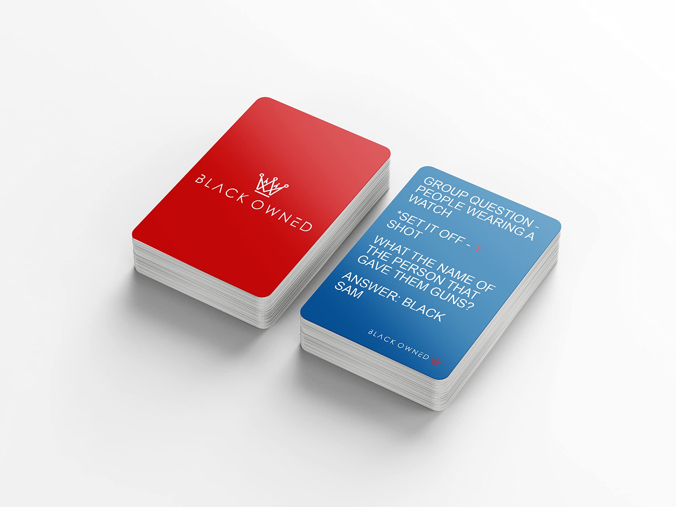 Black Owned - Party Drinking Black People Trivia Card Game - African American 90S & 2000S Movie Tv Trivia Games - Urban Party Ni