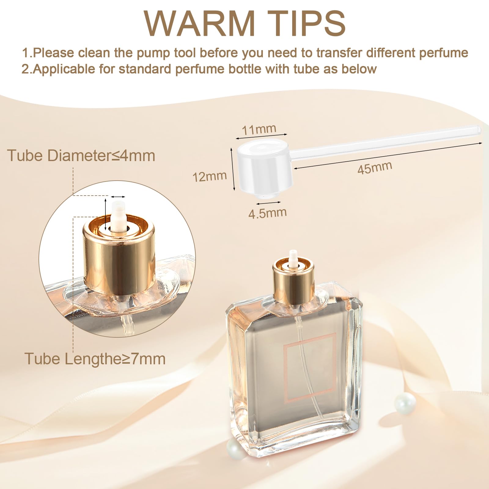 Domensi 60 Pcs Glass Perfume Bottles 20 Ml Refillable Empty Small Travel Perfume Atomizer Spray Bottle With Pump Bulk For Hair T