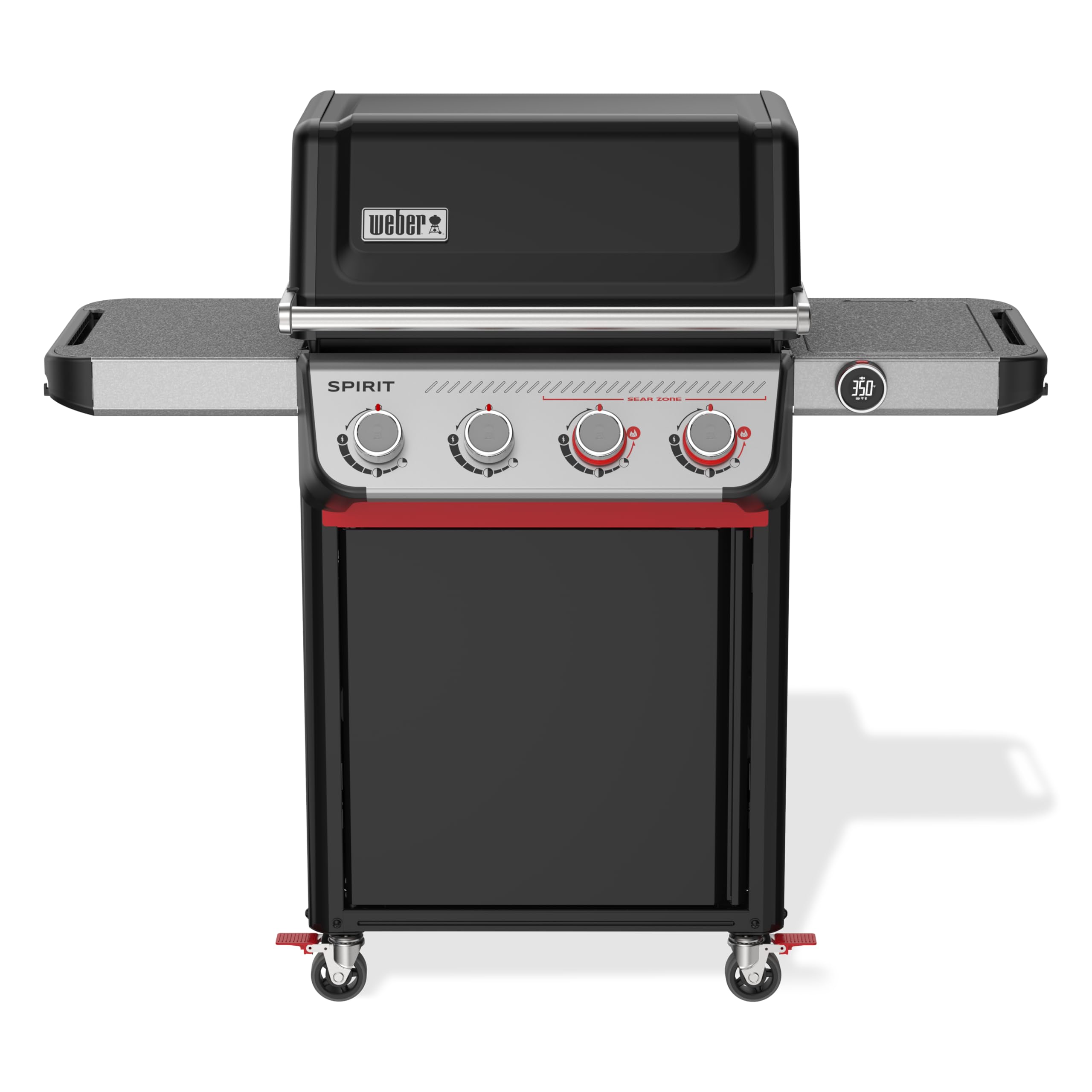 Weber Spirit EX-425C Smart Gas Grill (Liquid Propane) for Outdoor Cooking, 4 Burners with 2 Boost Burners - Wi-Fi Enabled Grill,