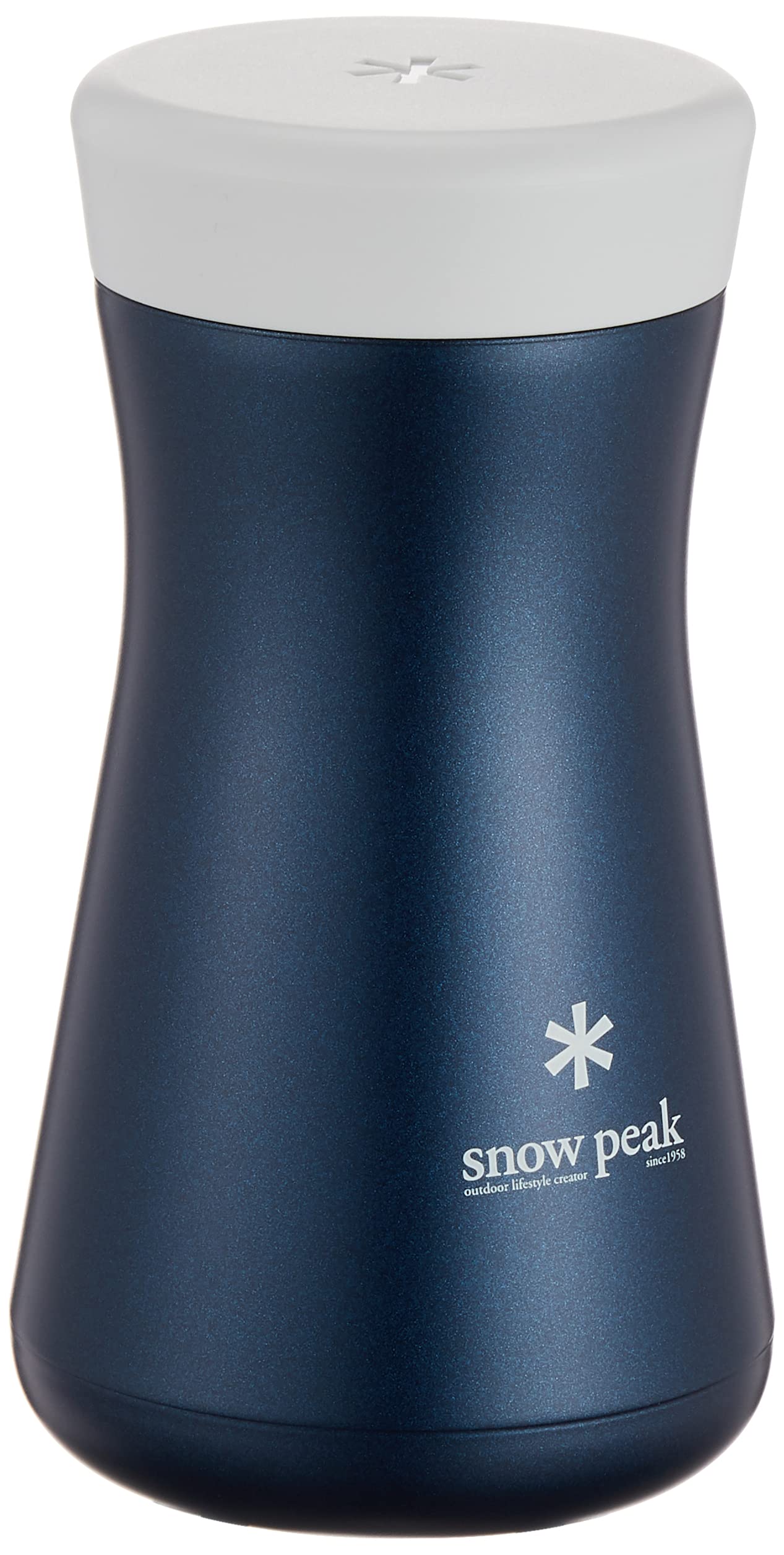 Snow Peak'S Tsuzumi Bottle 350, Tw-350Nv, Stainless Steel, Vacuum-Sealed, Double-Walled, Made In Japan, Lifetime Product Guarant