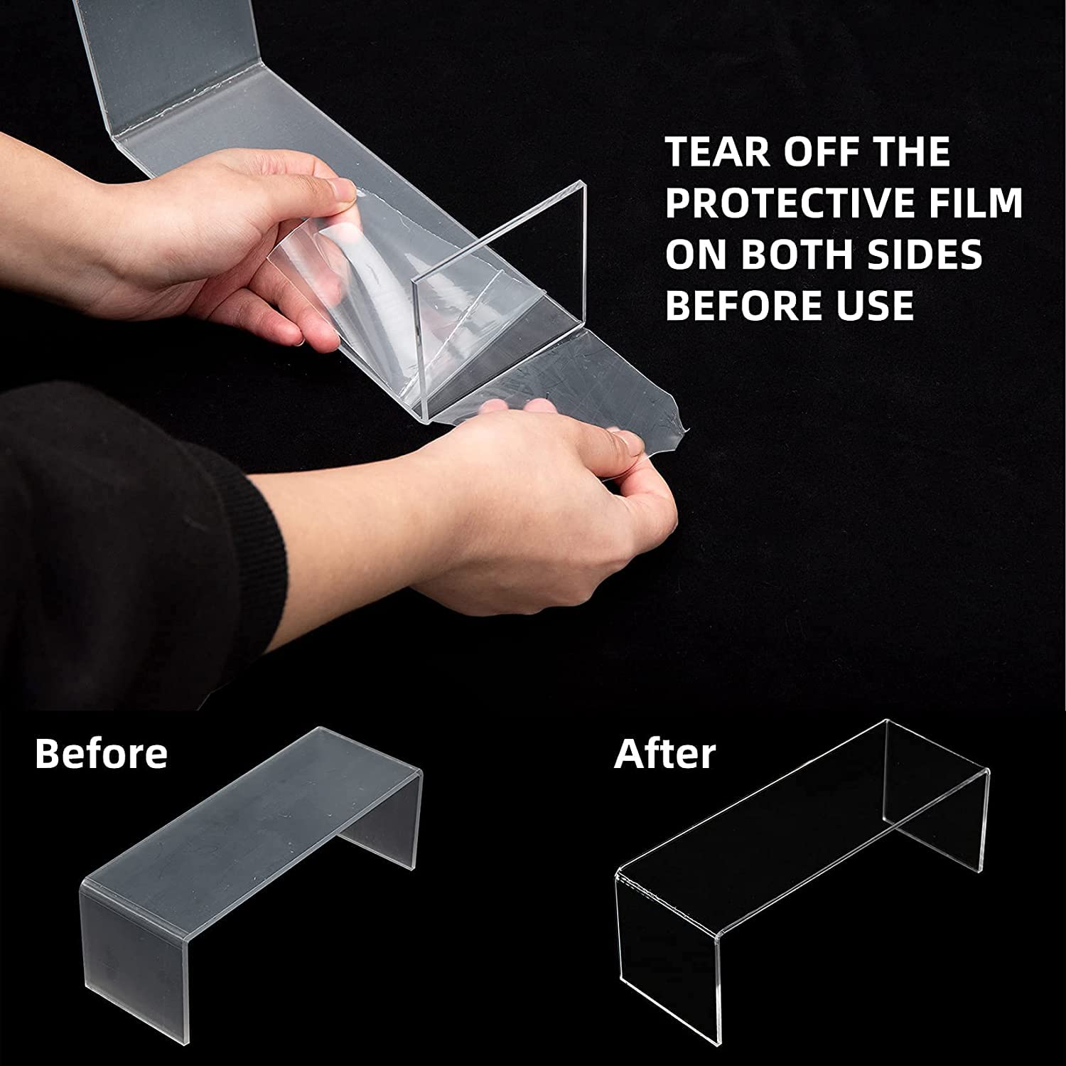 Bigimall Acrylic Display Riser 5Mm Stand For Shop