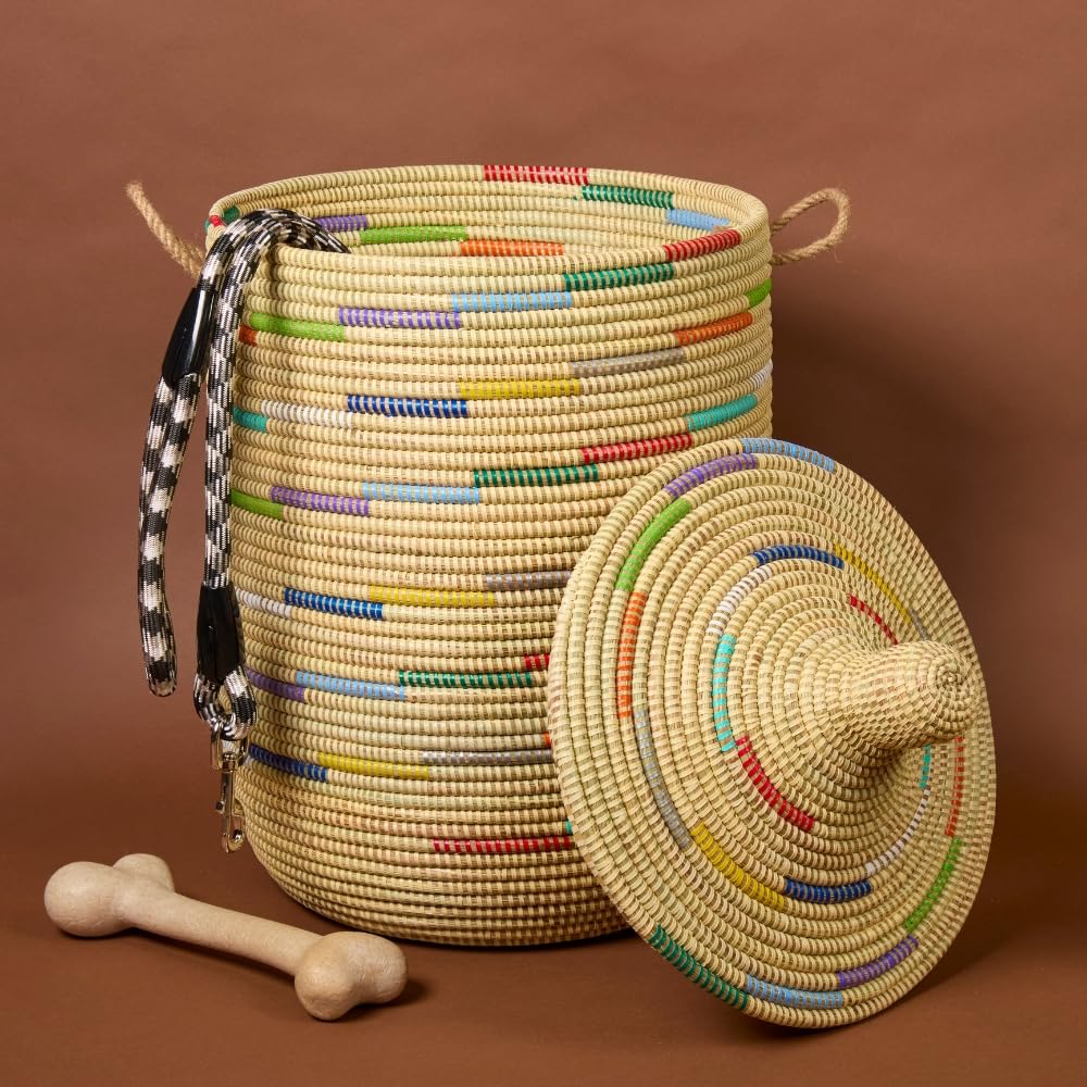 Basket, Laundry Hamper, Toy Storage, Blanket Basket, With Lid, Wicker, Woven, Bedroom, Living Room, Nursery, Decorative, Tall, L