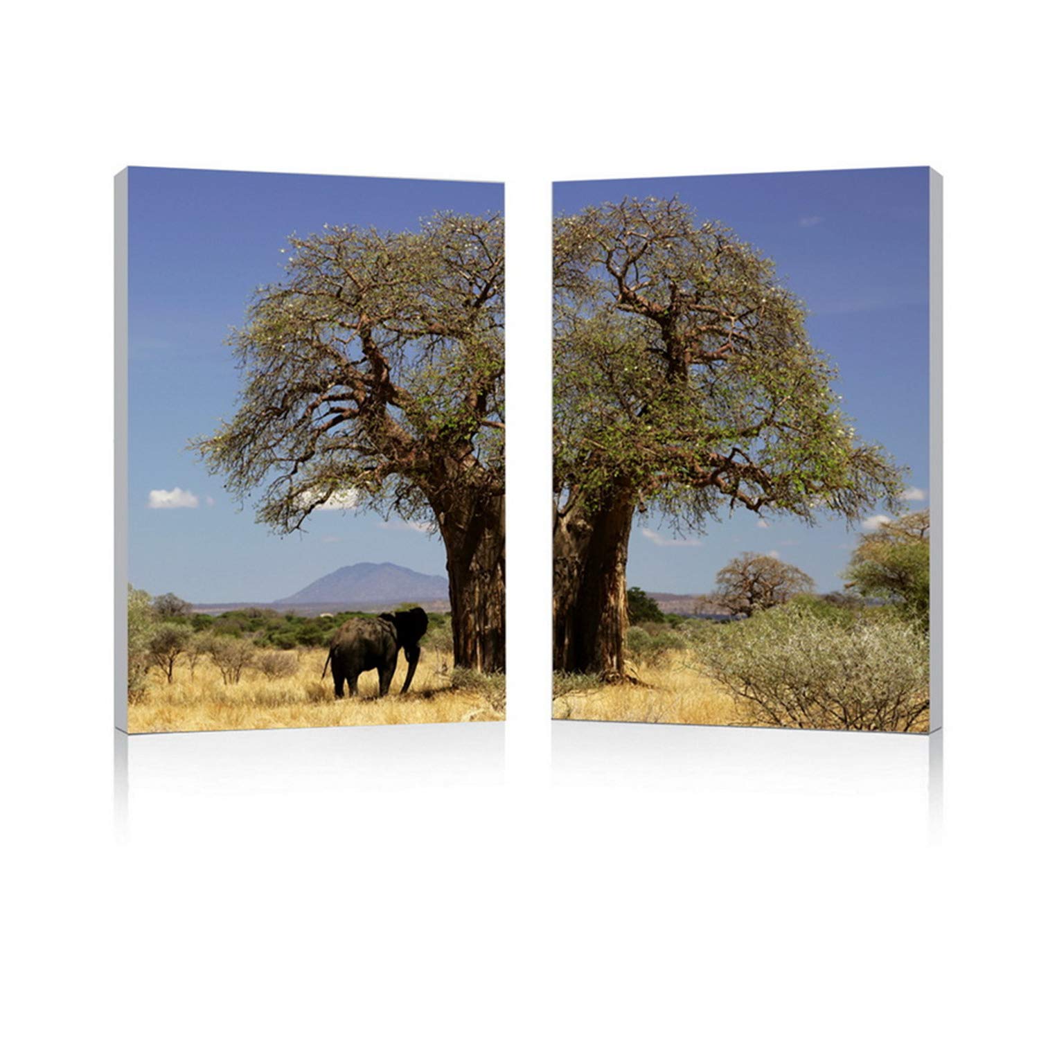 Baxton Studio FG-1073AB Painting Artwork, TREE OF LIFE