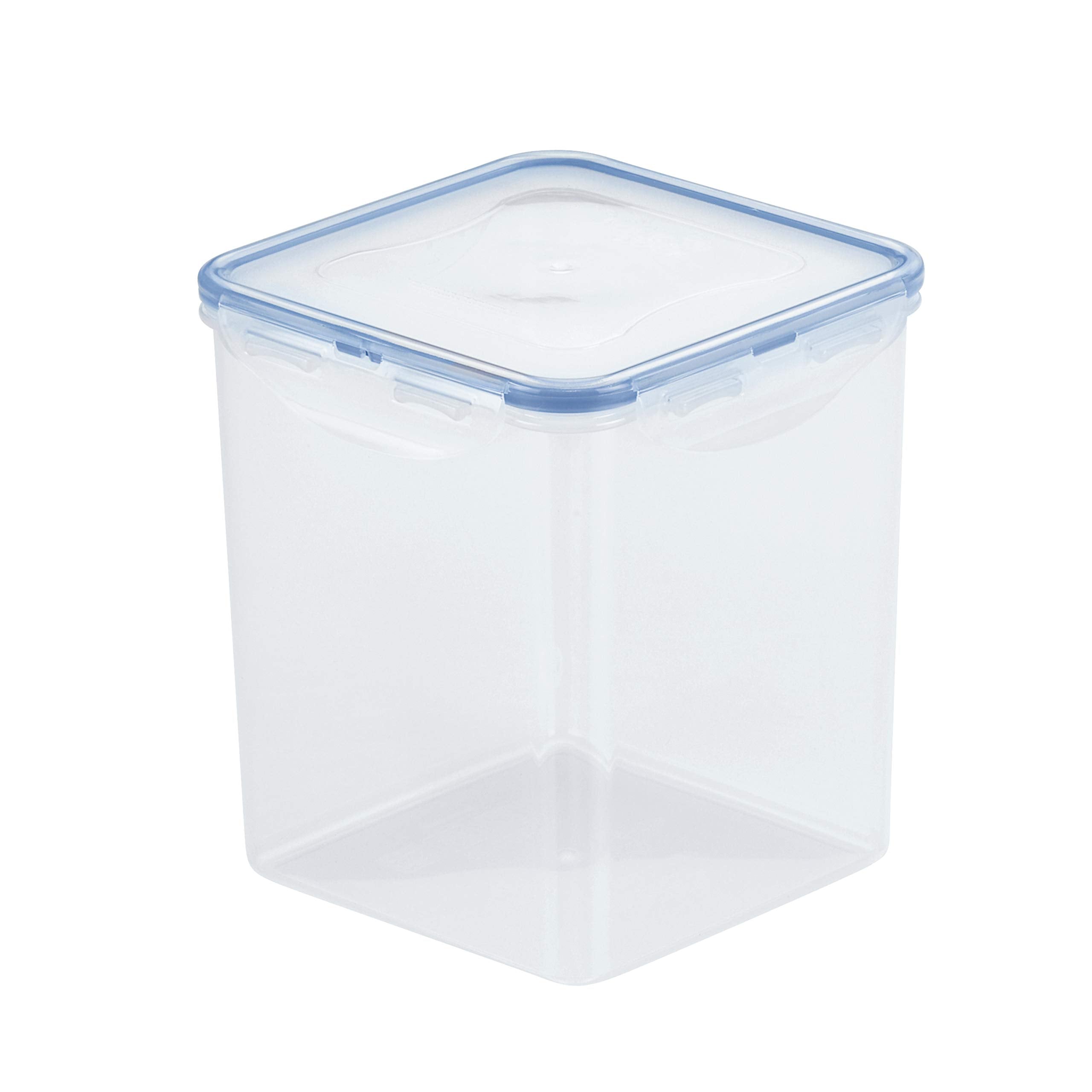 Locknlock Easy Essentials Food Lidspantry Storageairtight Containers, Bpa Free, Square-11 Cup-For Sugar, Clear