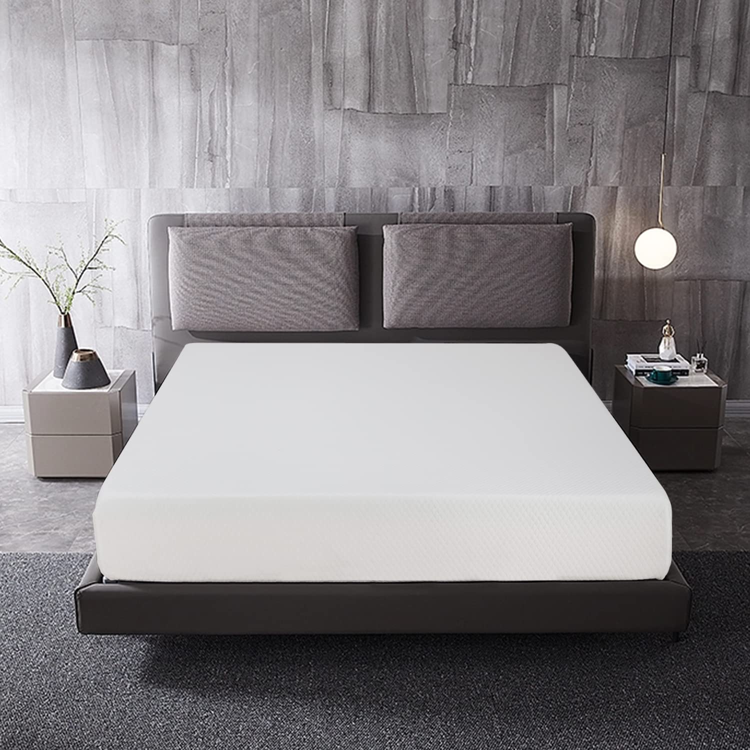 Full Mattress 12 Inch Gel Memory Foam Mattress Medium Firm Mattresses For Cool Sleep Relieving Pressure Relief Certipur-Us Certi