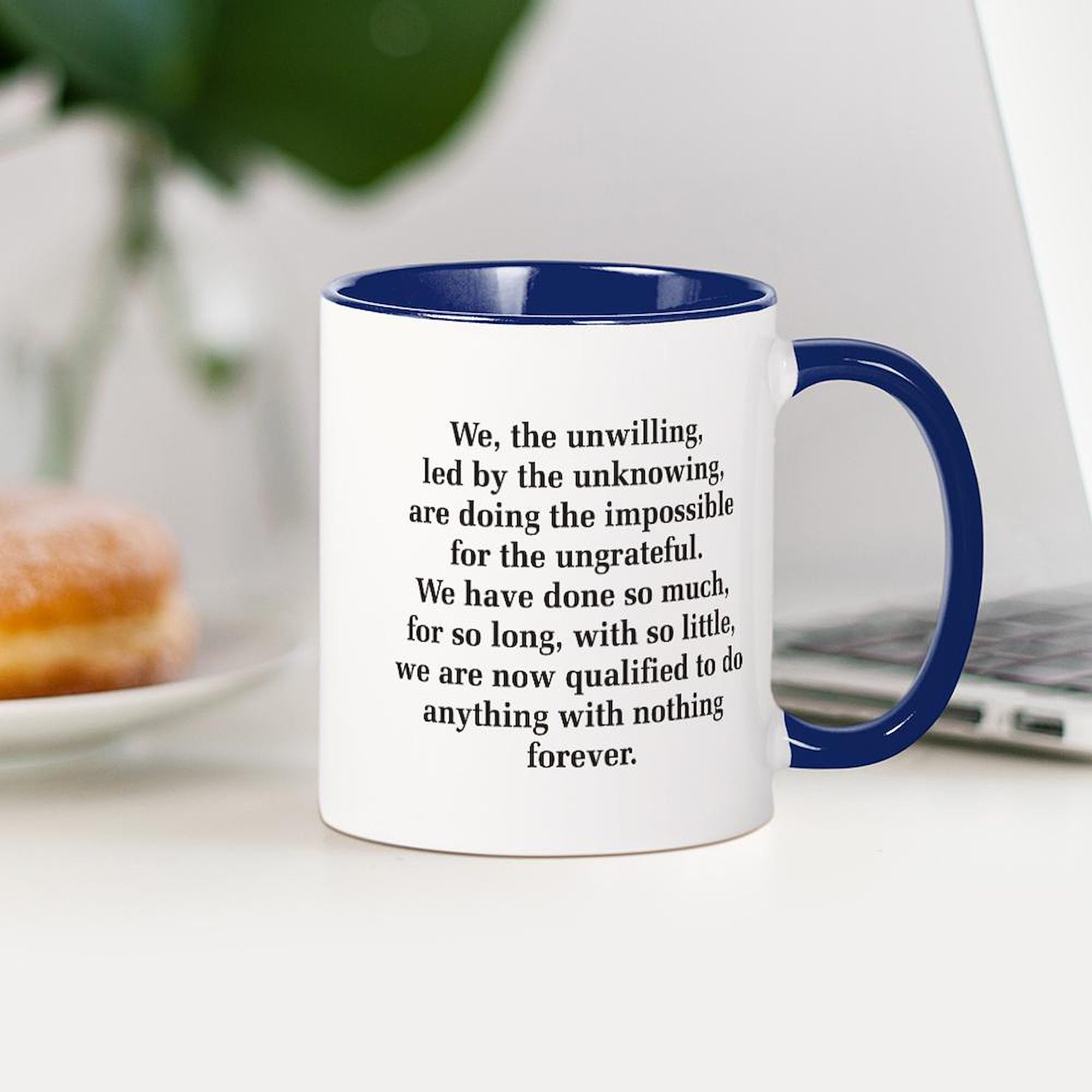 CafePress We The Unwilling Mug Mugs 11 oz (325 ml) Ceramic Coffee Mug