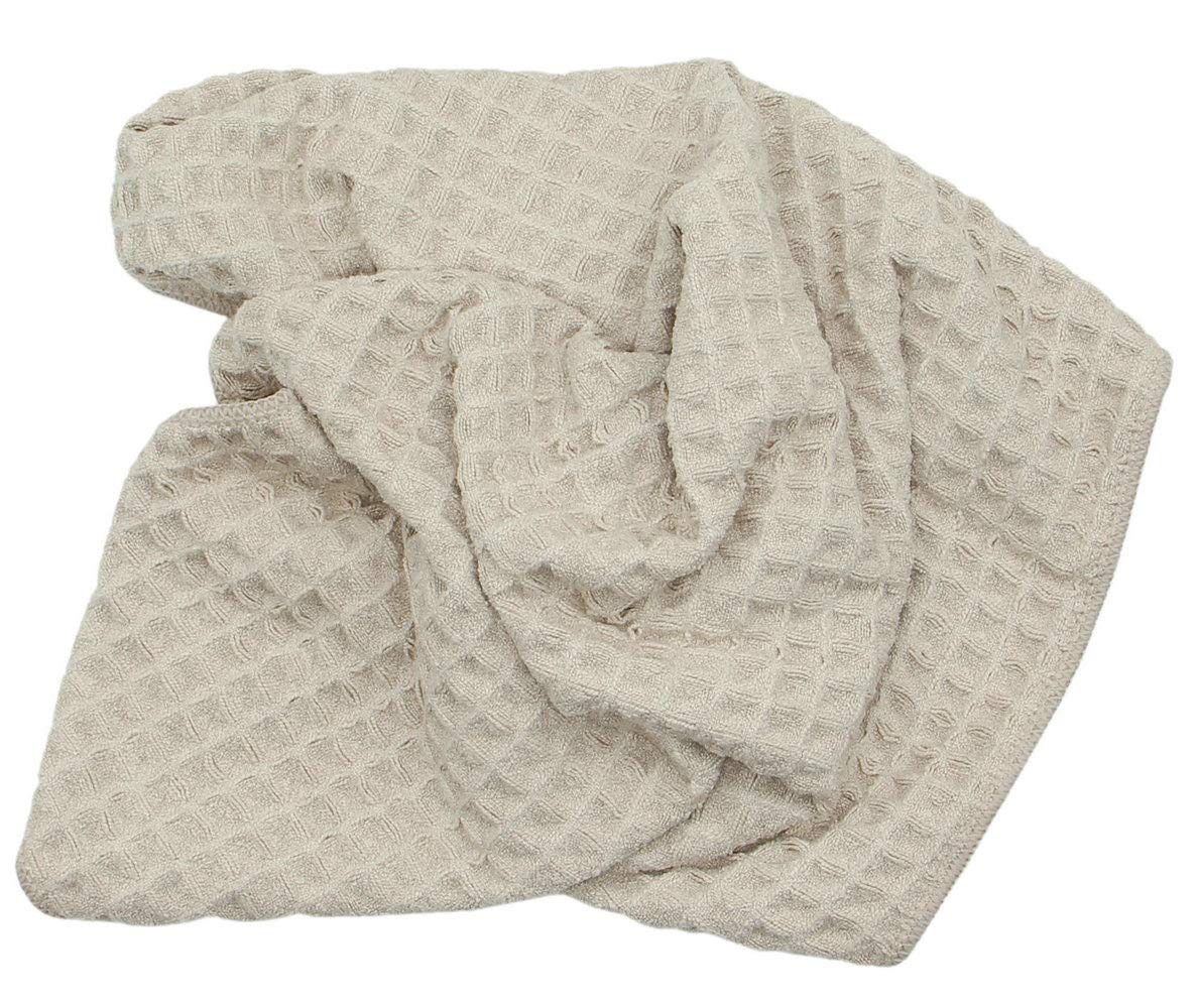 Verasong Waffle Weave Kitchen Towels Thick Microfiber Dish Drying Towels Absorbent Tea Towels Hand Towel Lint Free 16Inch X 24In