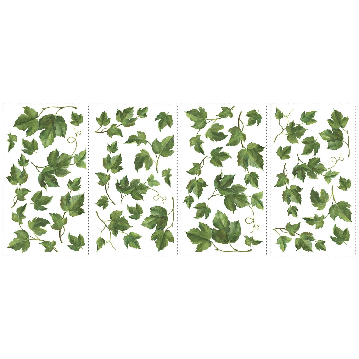 Roommates Rmk1219Scs Evergreen Ivy Peel And Stick Wall Decals