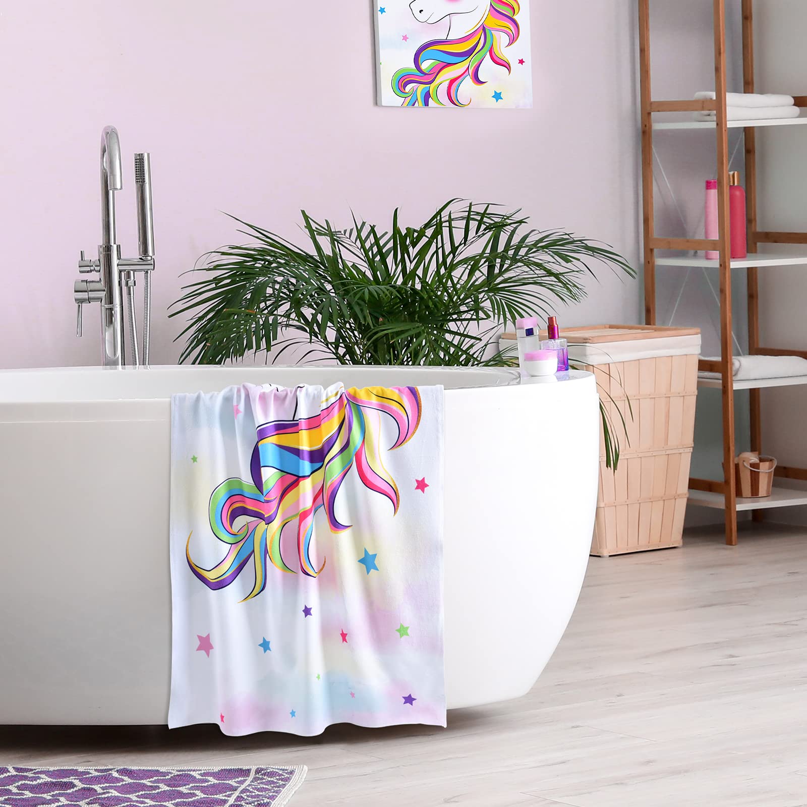 WERNNSAI Unicorn Beach Towel - 30