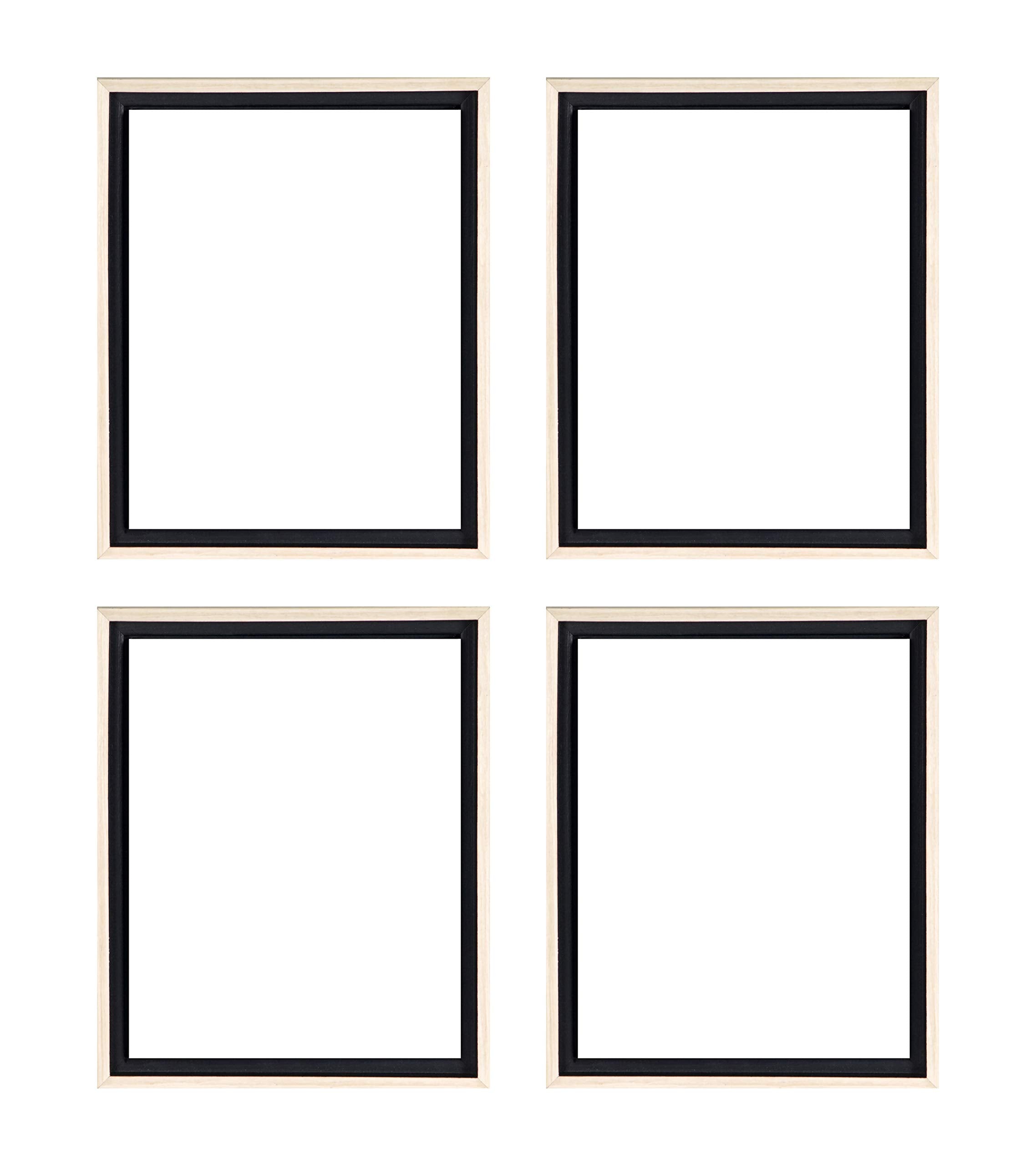 Creative Mark Illusions Floater Frame For 3/4 Deep Canvases - 24x36 Natural - No Glass or Backing - Wood Composite Floating Illu