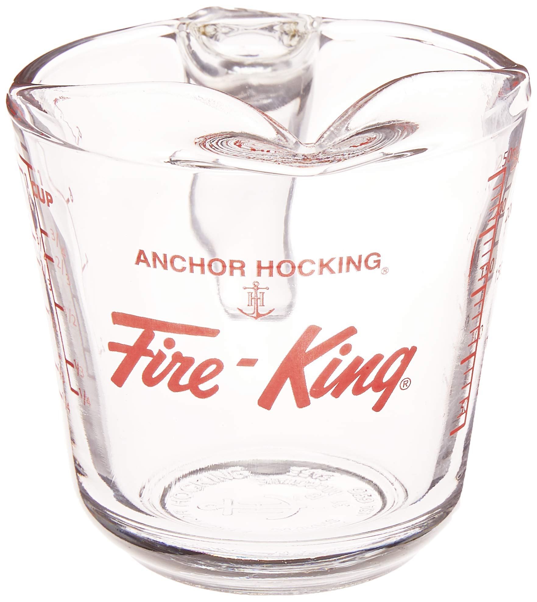 Anchor Hocking Fire-King Measuring Cup, Glass, 1-Cup