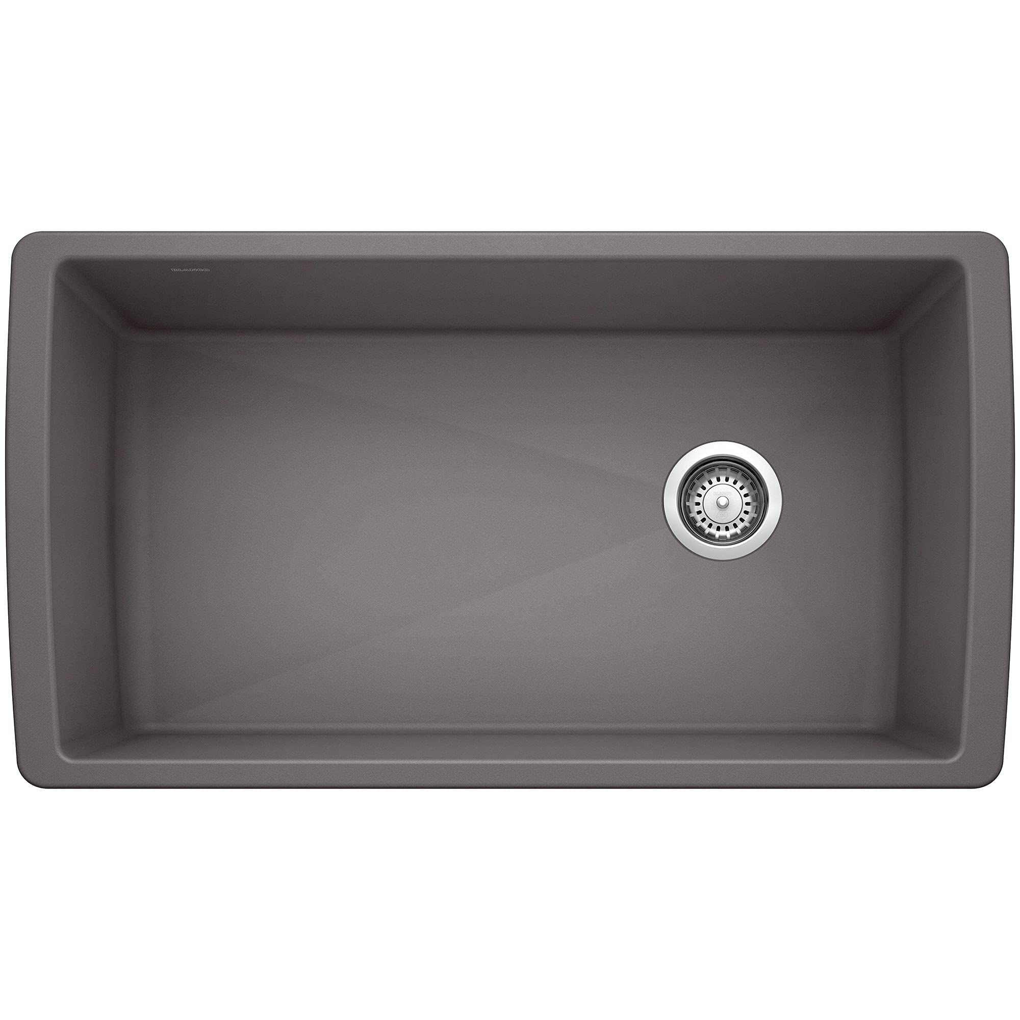 Blanco Diamond Silgranit Super Single Bowl Undermount - Cinder