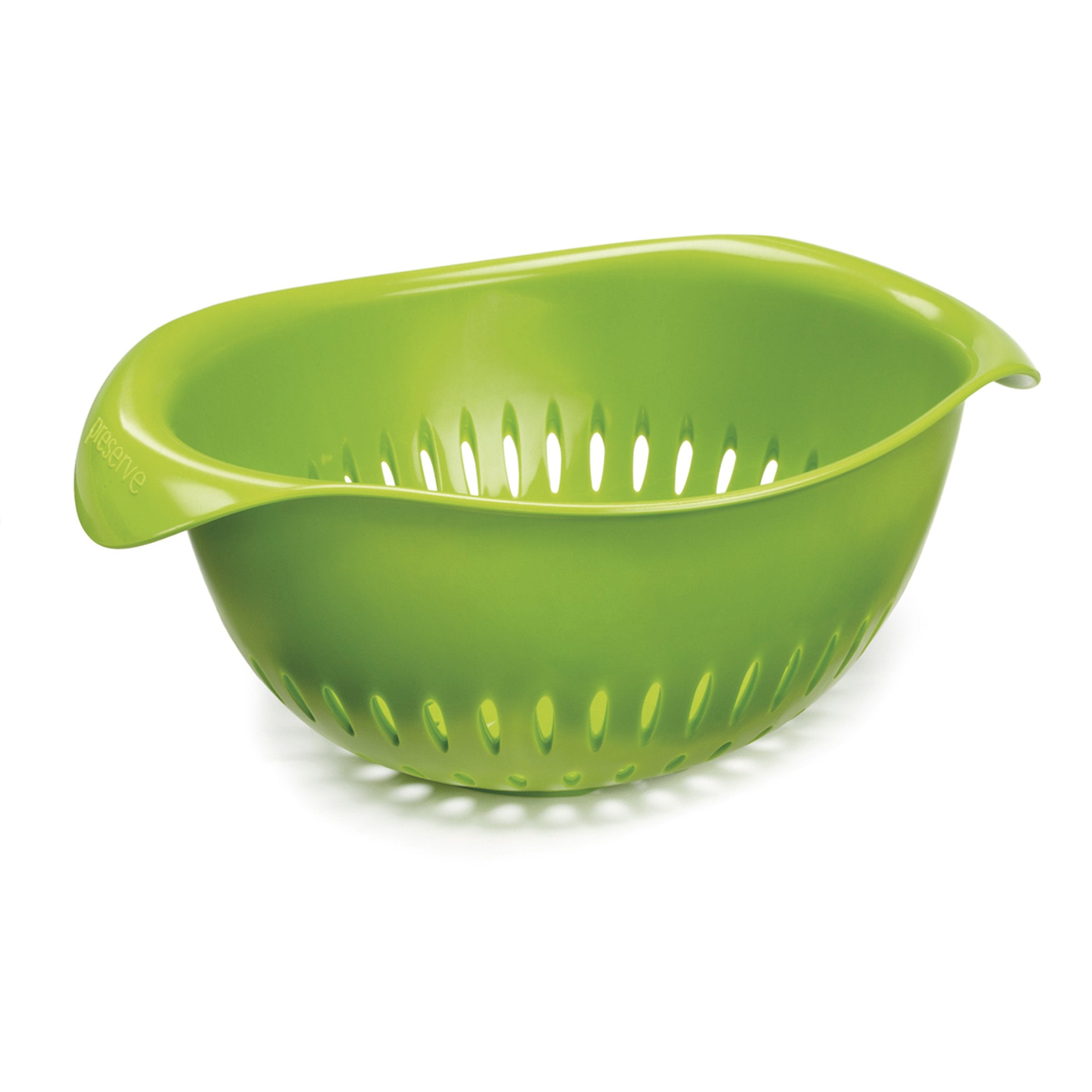 Preserve Small Colander Kitchen Tool, 1.5 Quart Capacity, Green