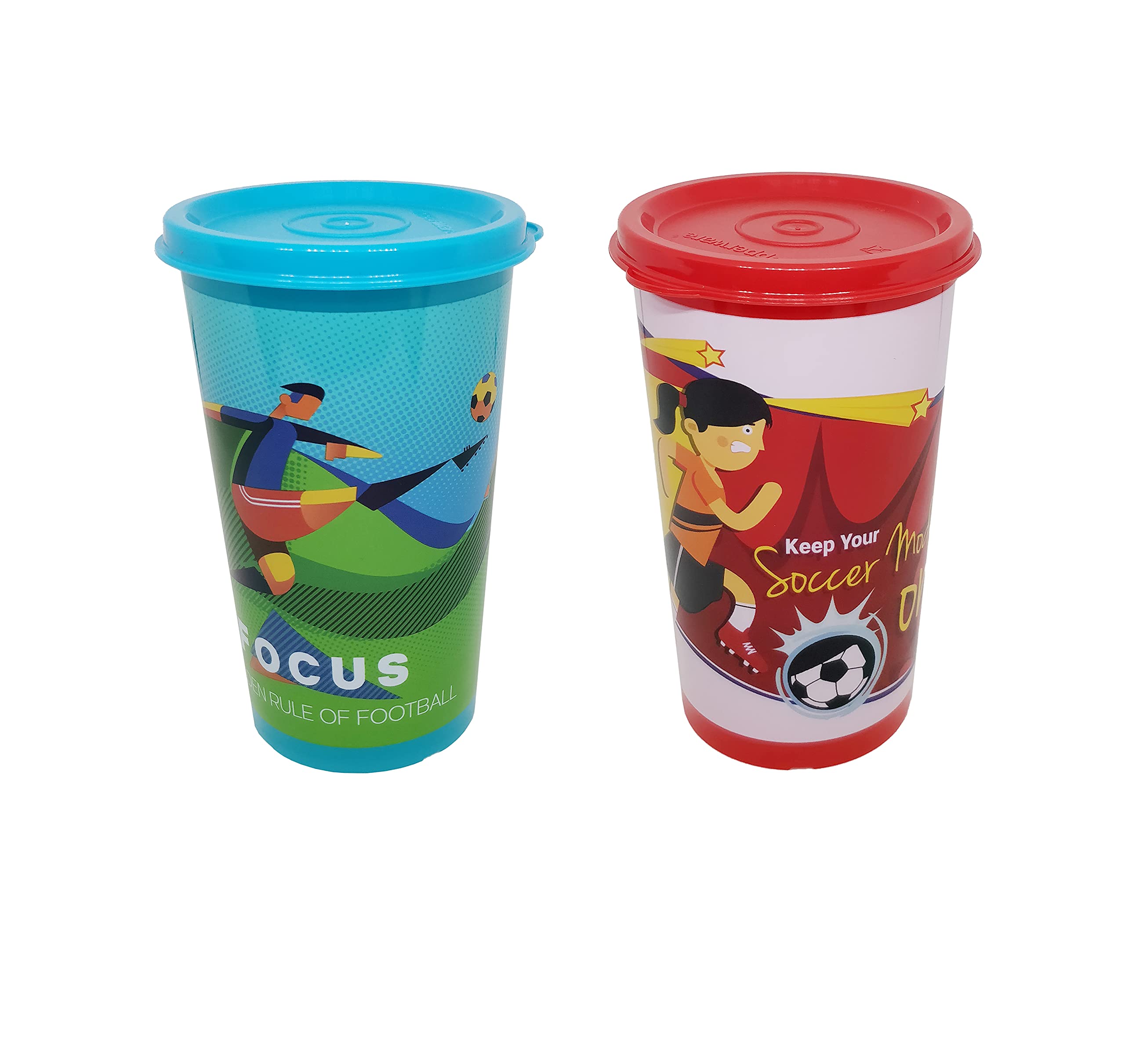 Tupperware Plastic Tumbler Set, 340ml, Set of 2, Multicolour