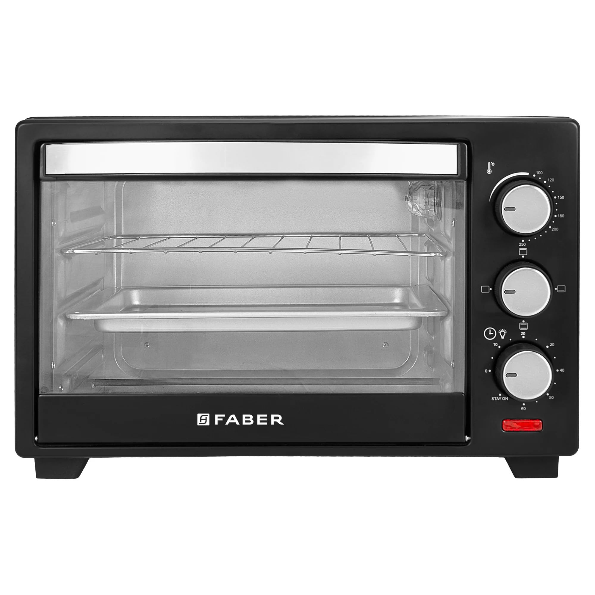 Faber Fotg 20L Neo|1400 Watts Otg|Bake,Toast, Grill| 4 Stage Functions,Upper & Lower Heating|Cool-Touch Handle, Heat Resistant G