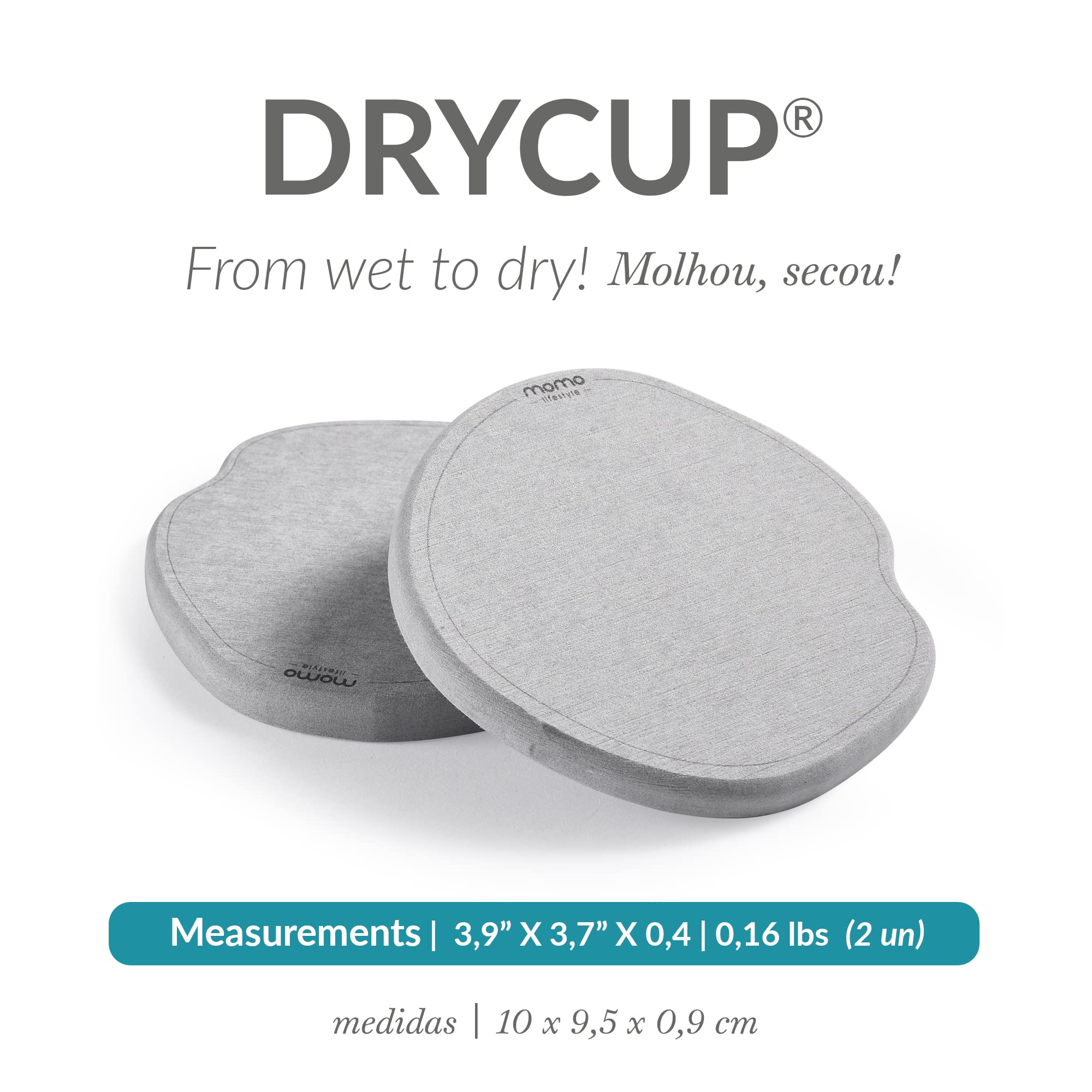 Momo Lifestyle Coasters For Drinks Drycup Stone Coaster Ultra Absorbent Made Of Diatomaceous Earth Ideal For Wooden And Coffee T