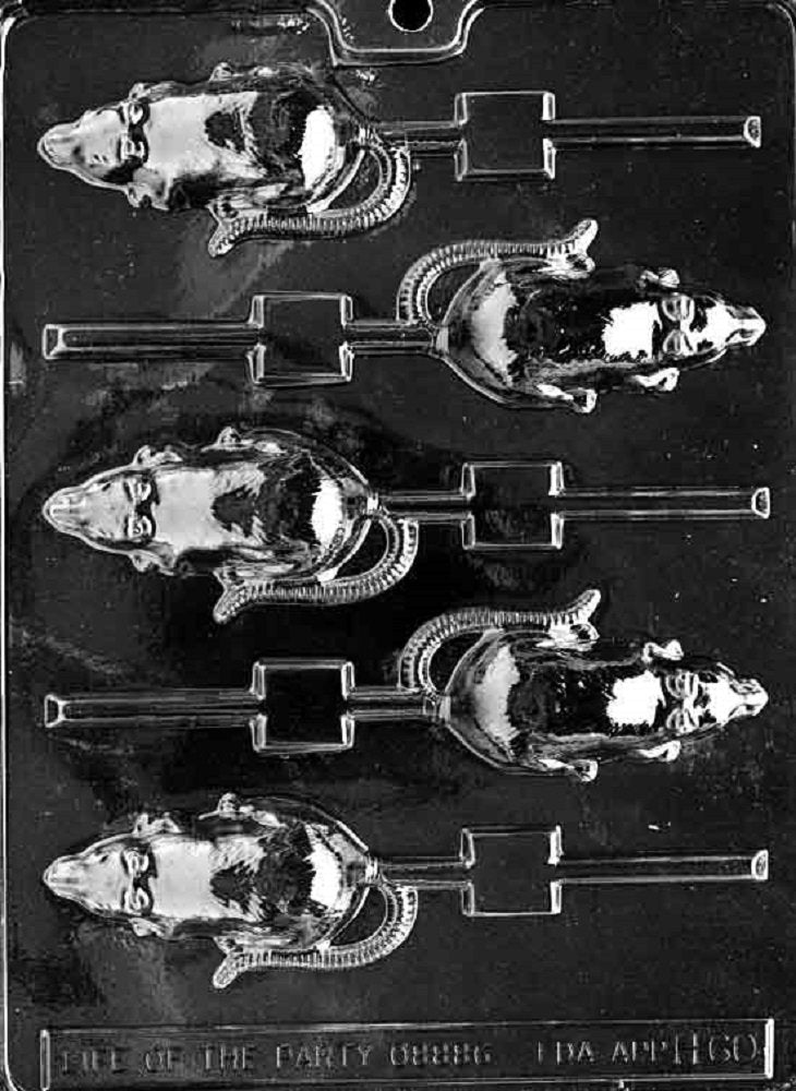 Grandmama'S Goodies H060 Rat Rodent Mouse Lollipop Halloween Chocolate Candy Soap Mold With Exclusive Molding Instructions