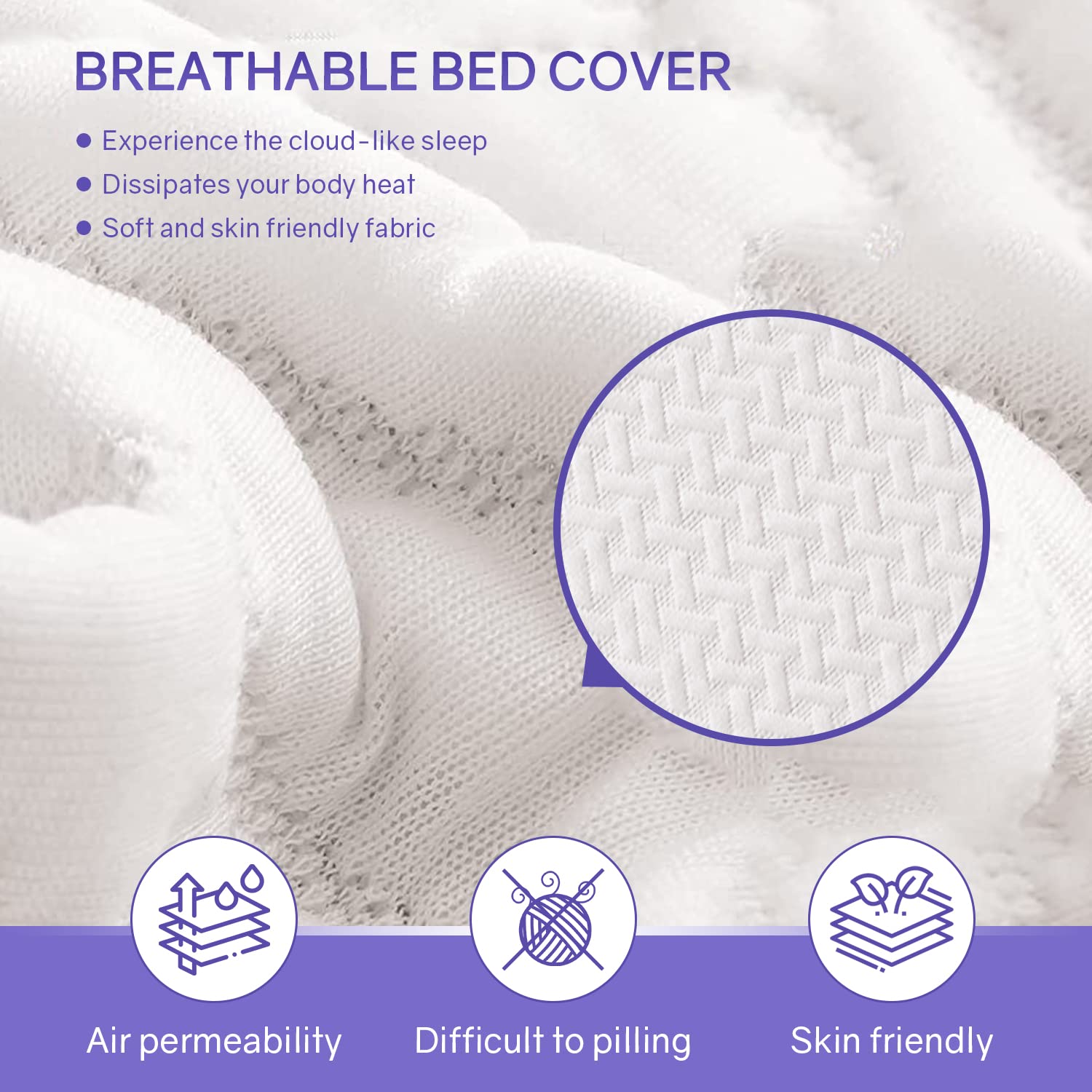King Size Mattress Fiberglass Free 6 Inch Green Tea Cooling Gel Memory Foam Mattress in a Box Medium-Firm Pressure Relief&Temperature Regulation CertiPUR-US Certified White