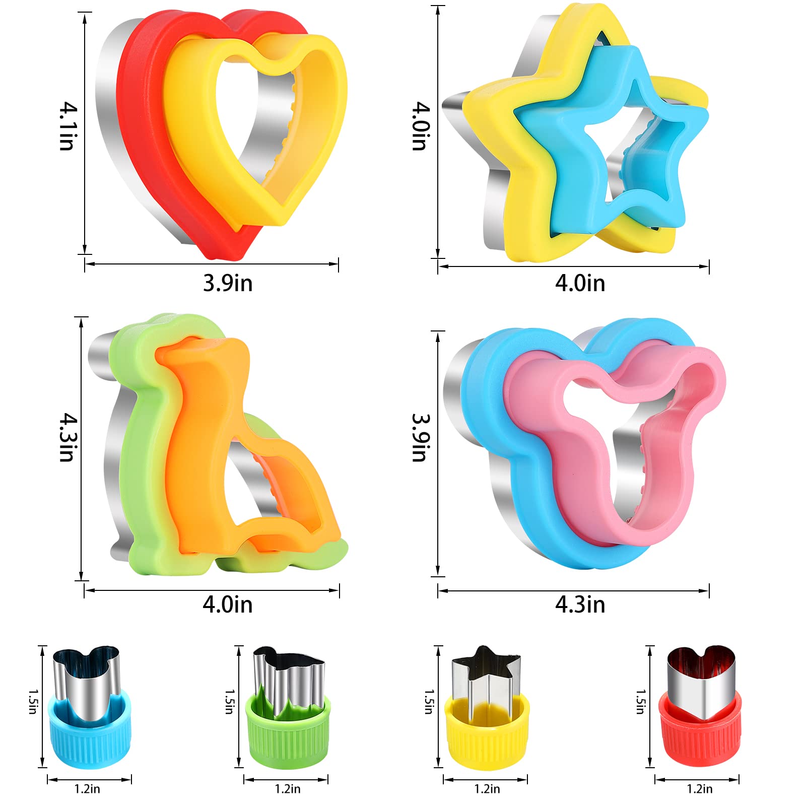 Uncrustables Maker,28 Pcs Sandwich Cutter And Sealer Set For Kids,Uncrustable Sandwich Cutter, Sandwich Cutters For Kids Lunch,