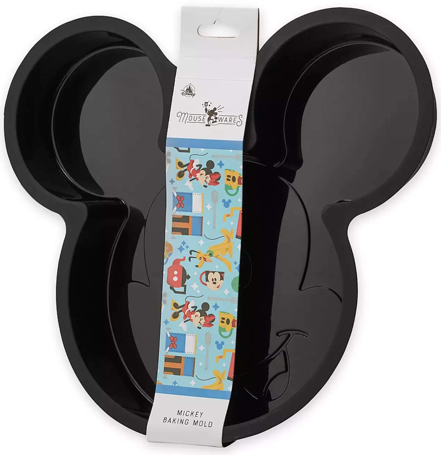 Disneyparks Mickey Mouse Icon Silicone Cake Mold - Black
