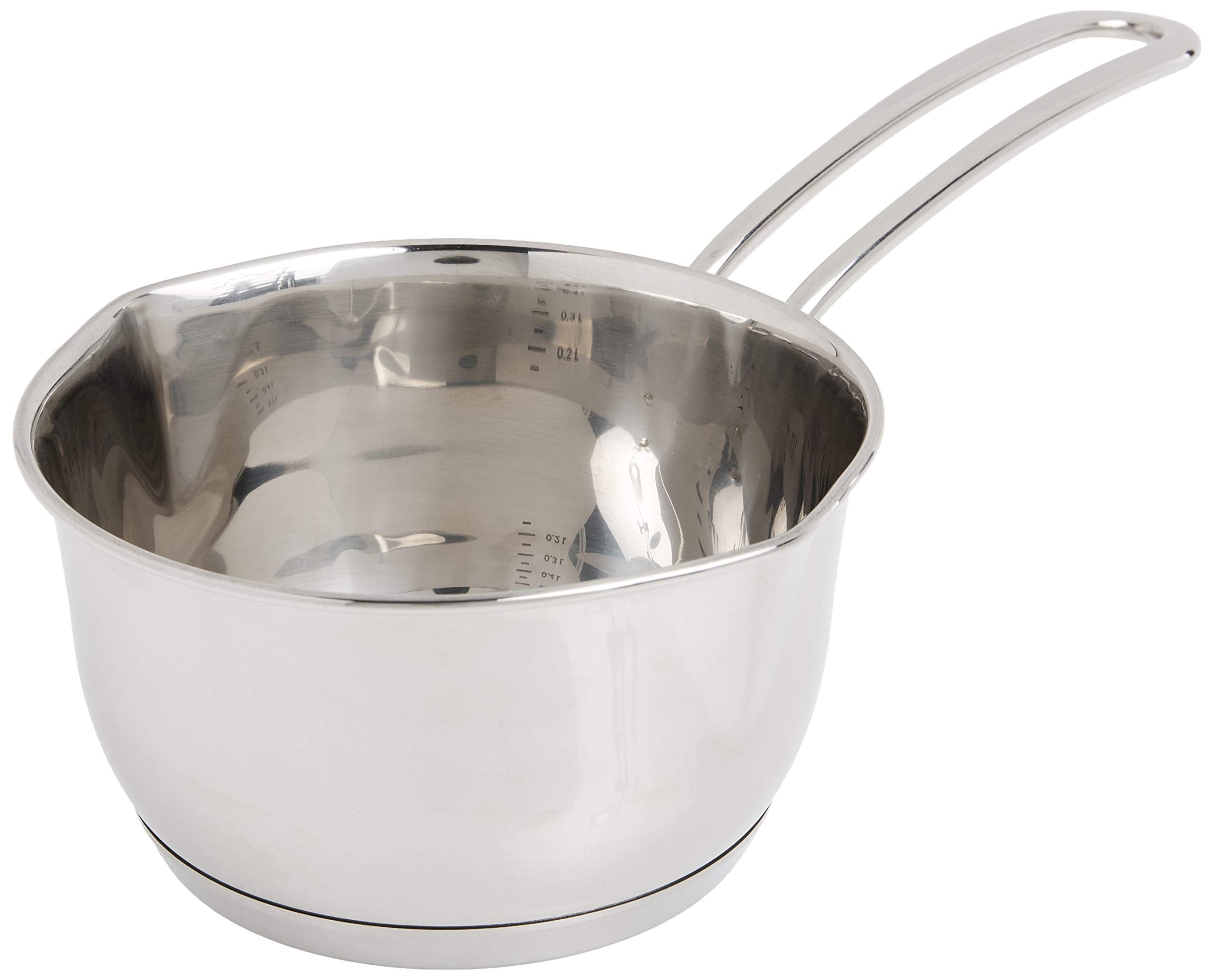 Kchenprofi Stainless Steel Saucepan With Clad Bottom, 16-Ounce,Silver