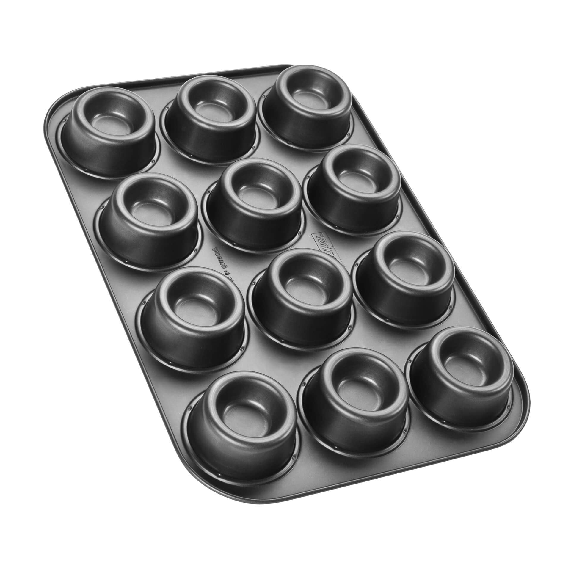 Zenker 12 Count Nonstick Carbon Steel Shortcake Pan