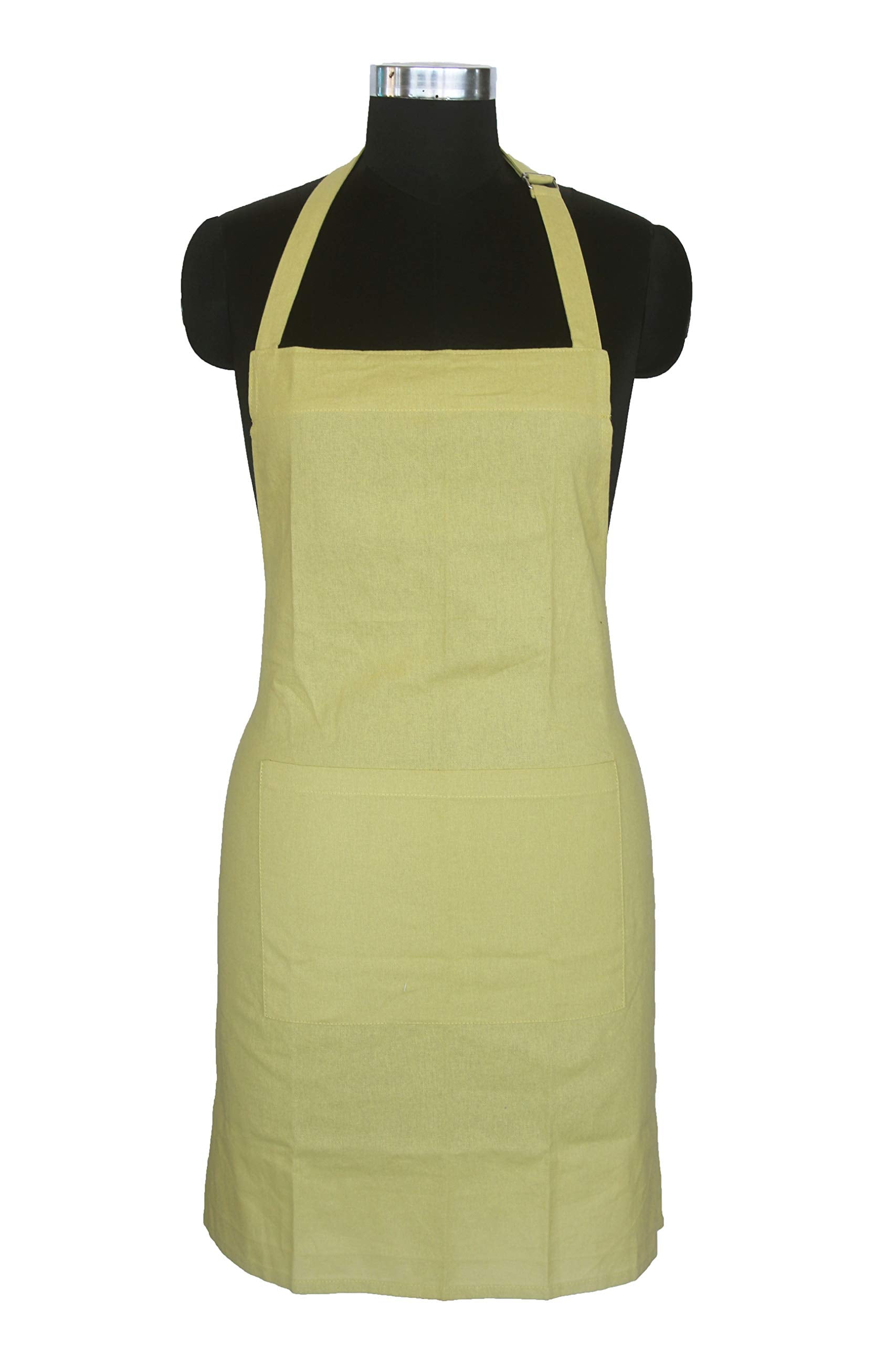 Airwill, 100% Cotton Designer Self Designed Bib Apron, Sized 65Cm In Width And 80Cm In Length With 2 Long Straps On Both Sides A
