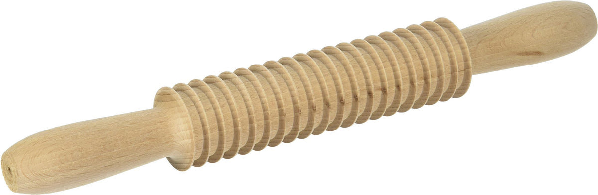 Eppicotispai Beechwood Fettuccine Cutter Rolling Pin, Large