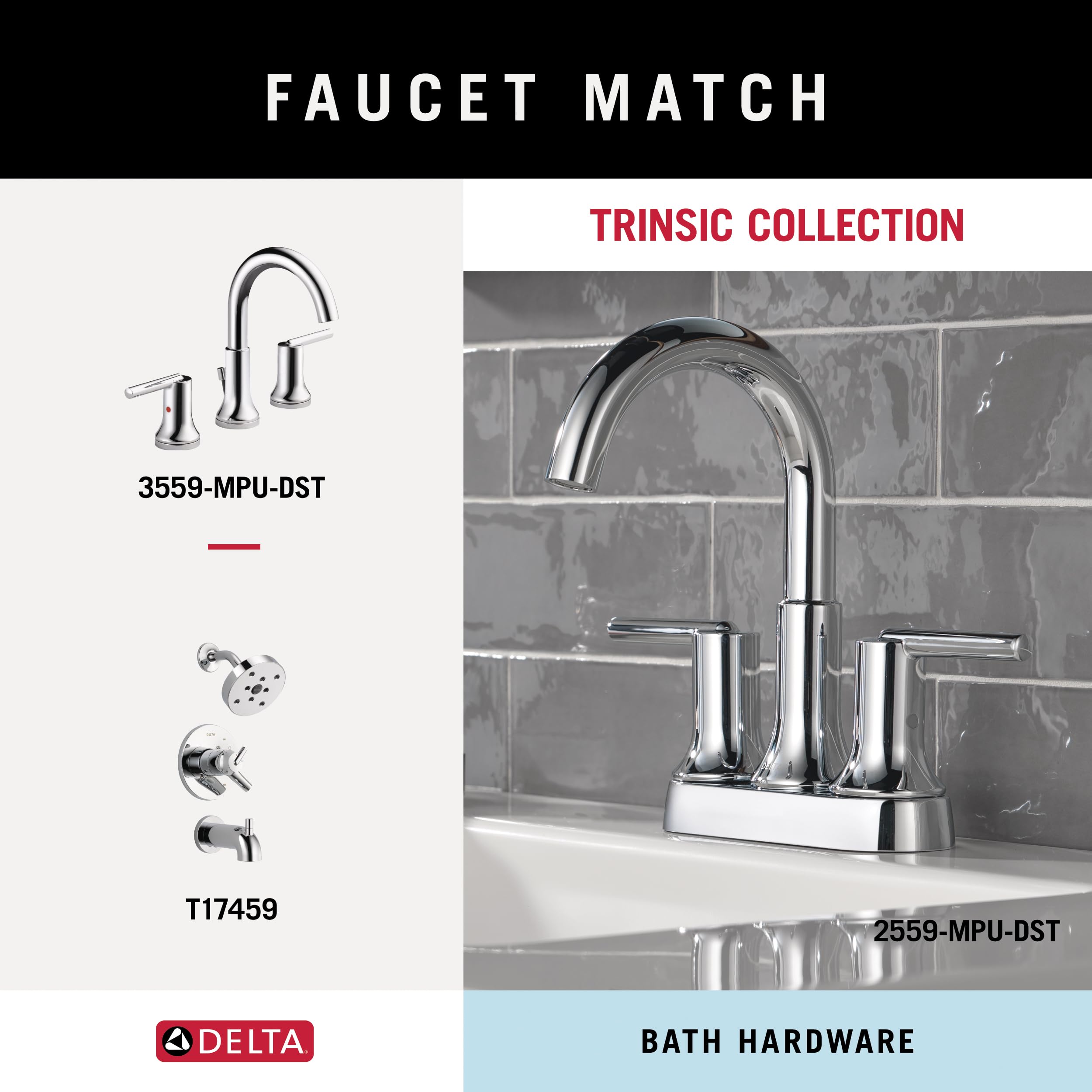 Delta Faucet 75950 Trinsic Toilet Paper Holder, 3.31 X 7 X 3.31 Inches, Chrome