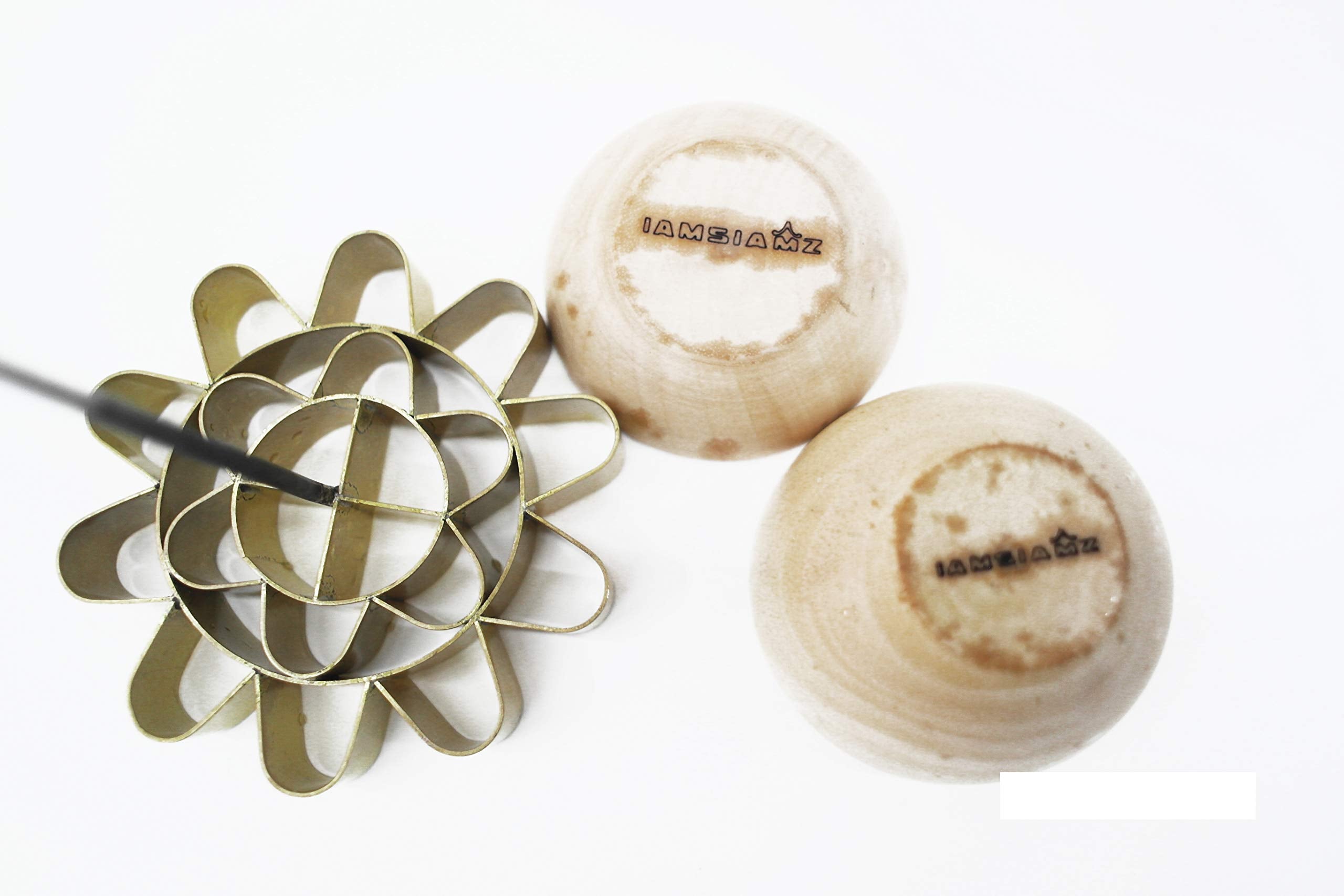 Dok Jok 4 In. Cookie Bouquet Sunflower Crispy Biscuit Biggest Diameter 4 Inch Mould Brass Blossom Lotus Flowers Shaped Mold Make